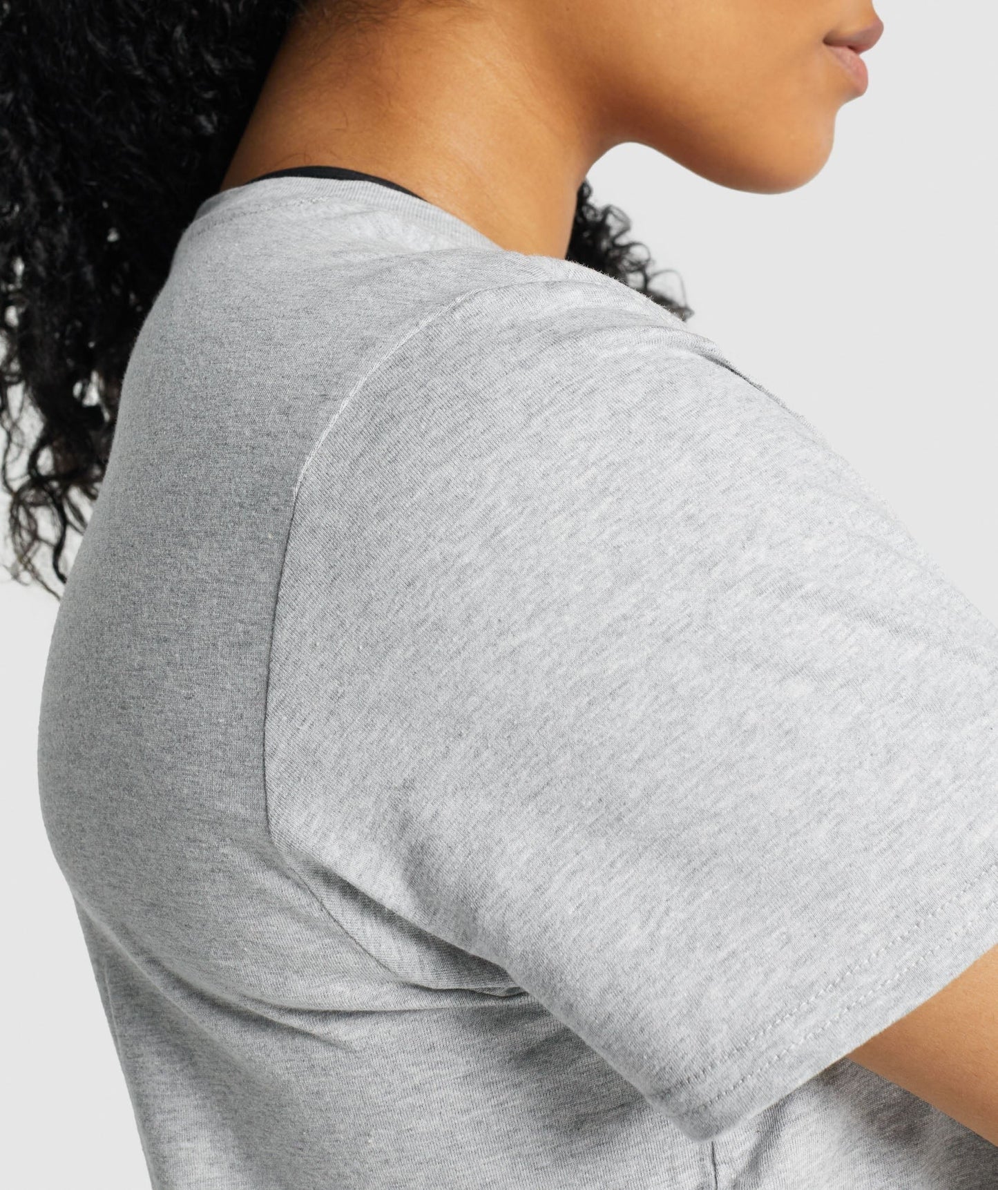 Gymshark Training Basic Tee - Light Grey Marl
