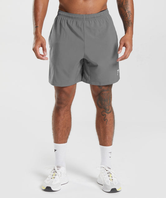 Gymshark Arrival 7" Shorts - Charcoal Grey