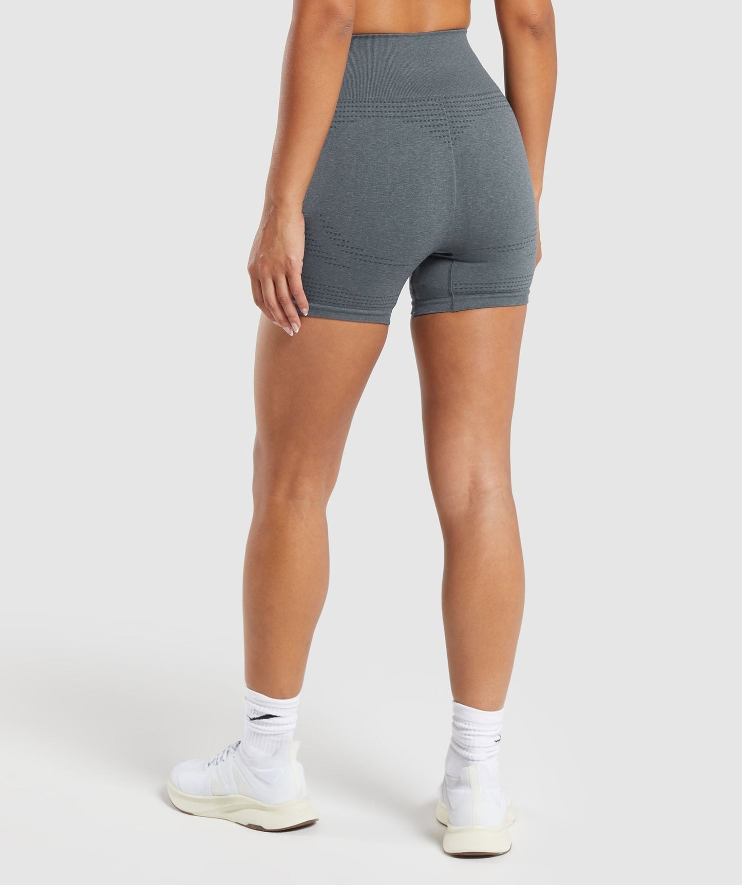 Gymshark Vital Seamless Shorts - Strong Grey Marl