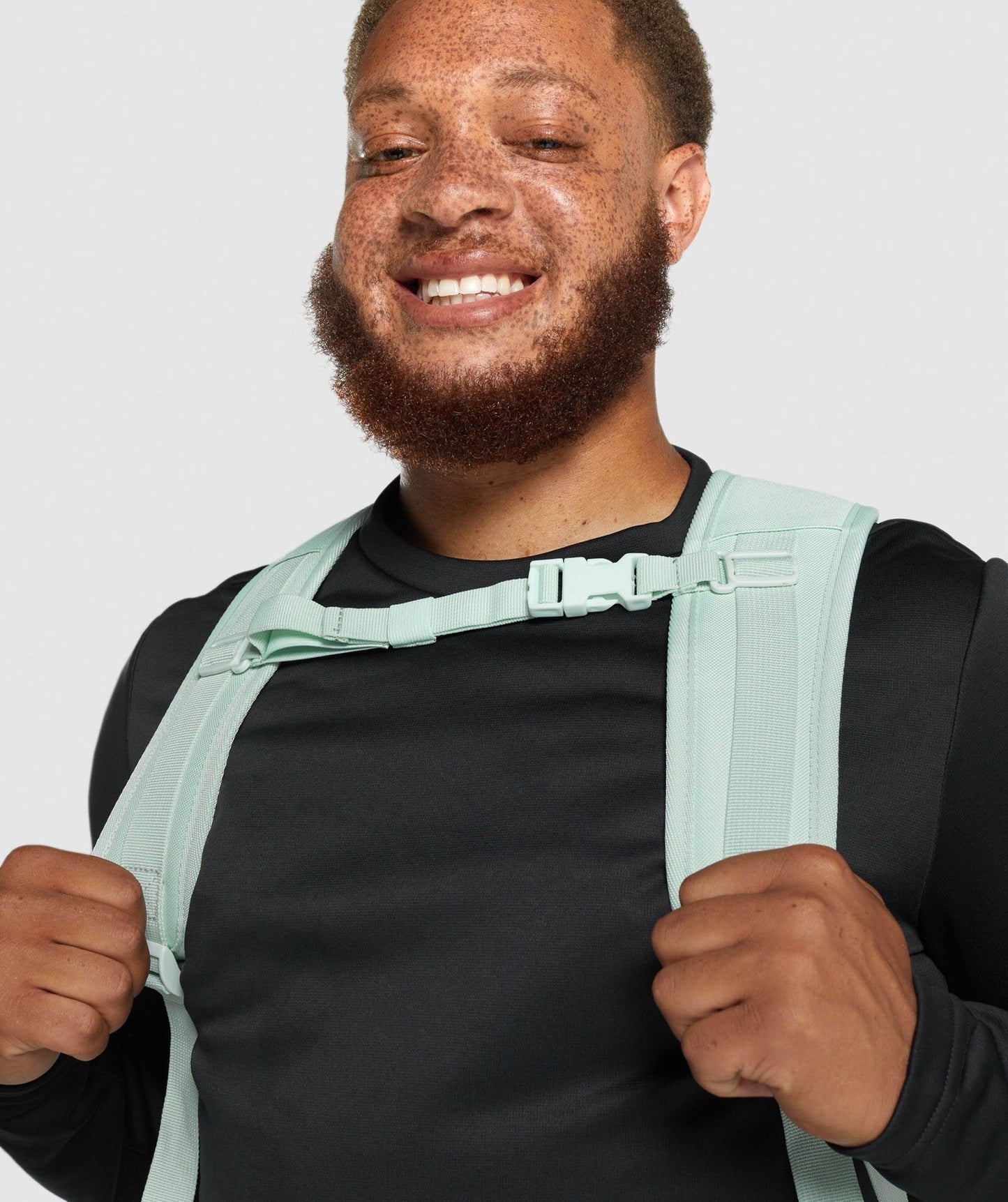 Gymshark Taped Logo Backpack - Light Green
