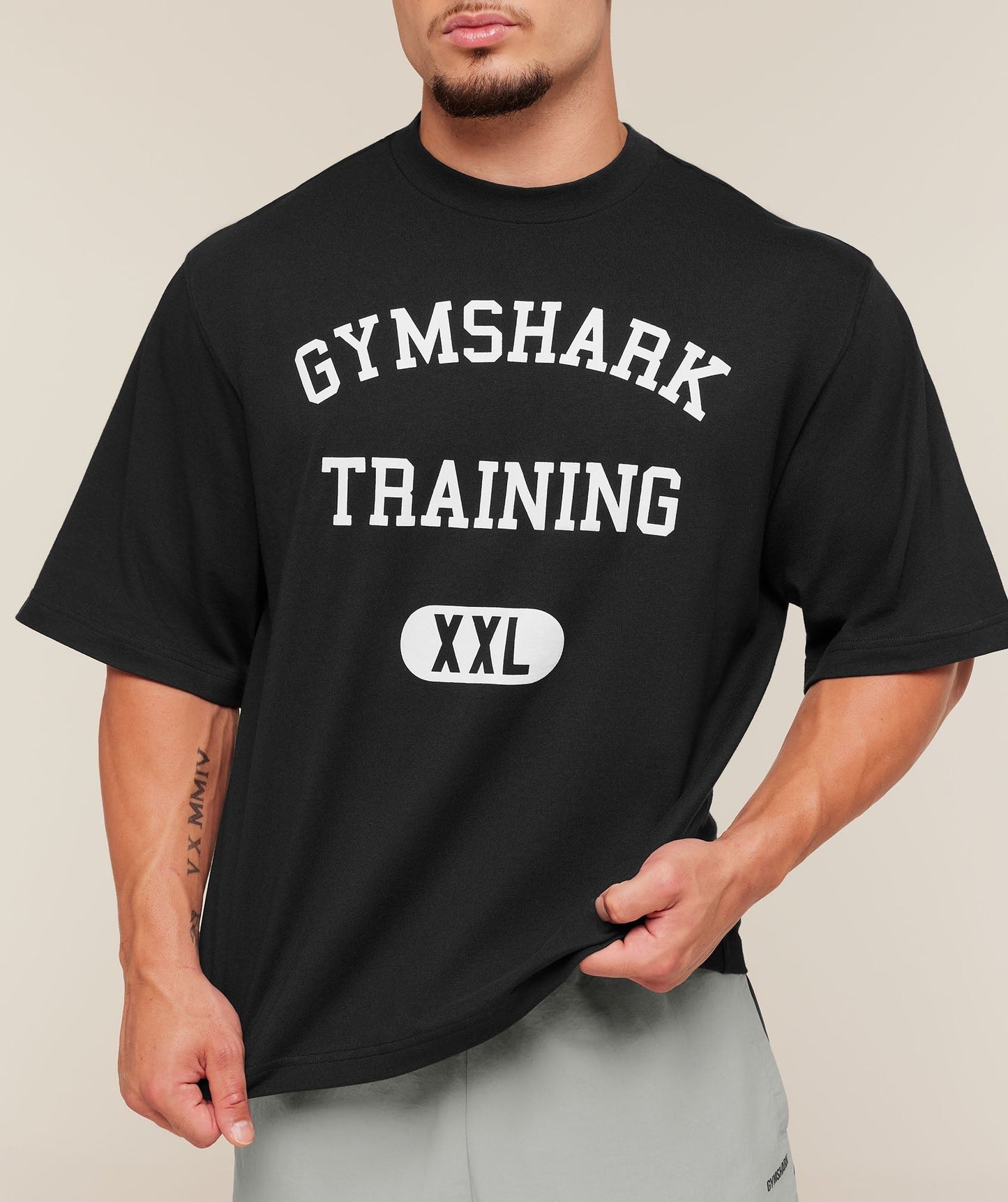 Gymshark Training Graphic T-Shirt - Black