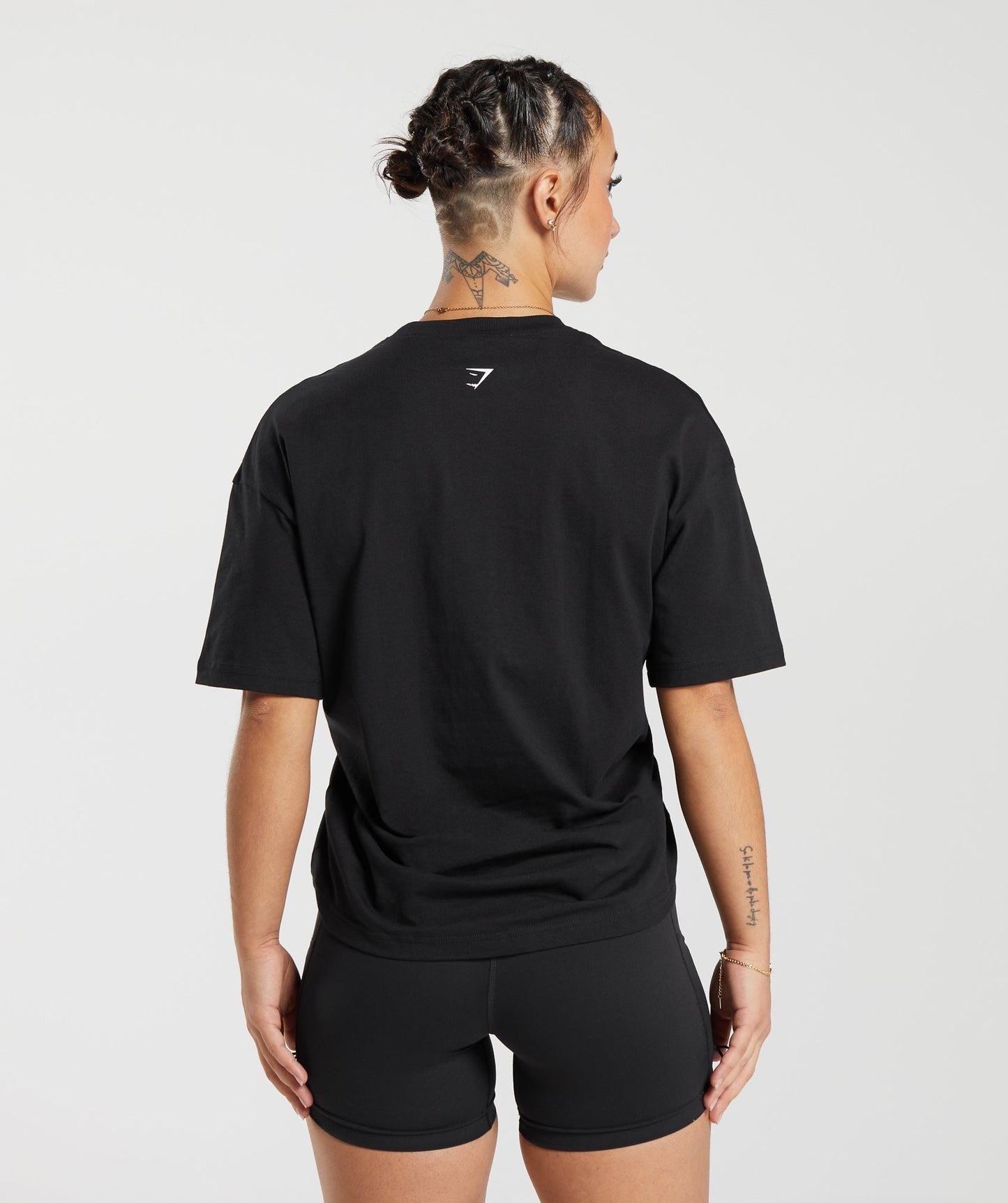 Gymshark Motorcross Oversized T-Shirt - Black