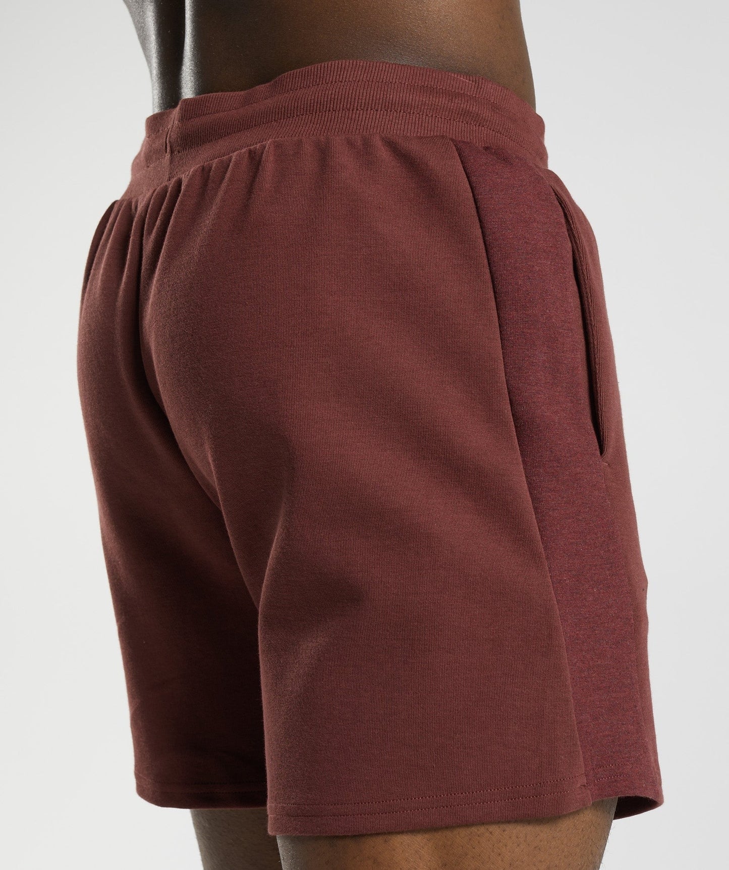 Gymshark Bold React 5" Shorts - Cherry Brown