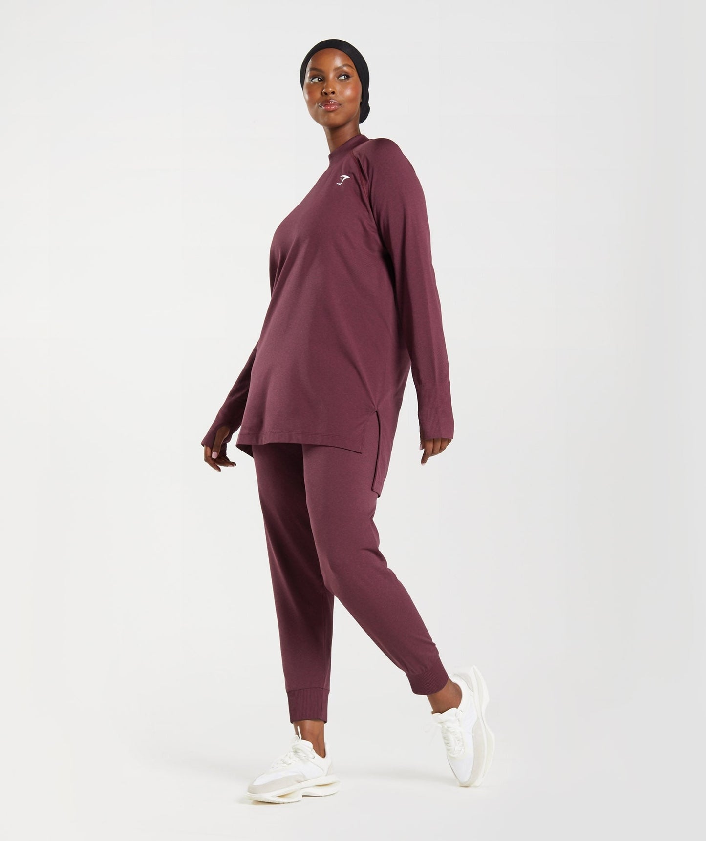 Gymshark Vital Joggers - Baked Maroon Marl
