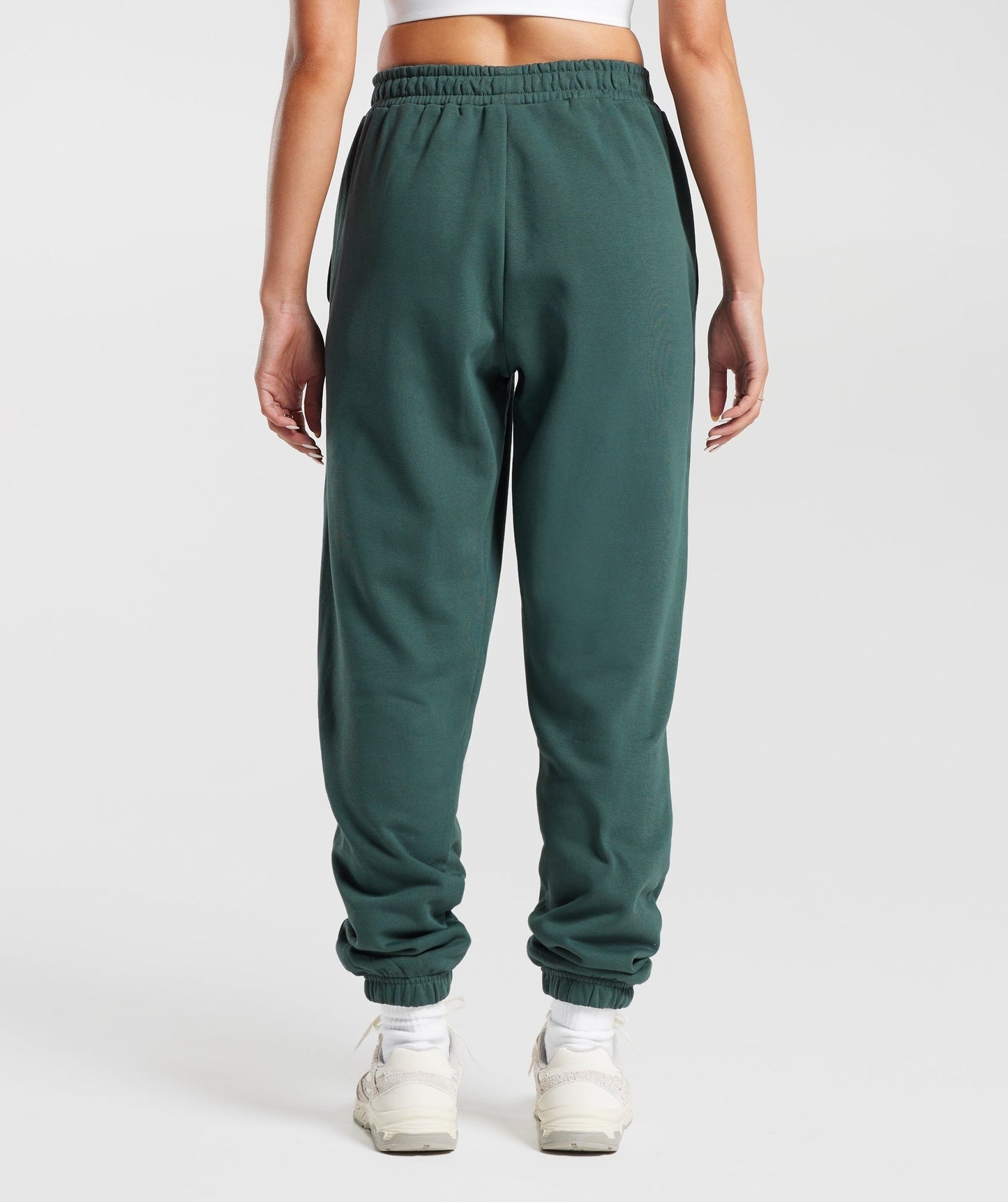 Gymshark Training Regular Fleece Joggers - Fog Green