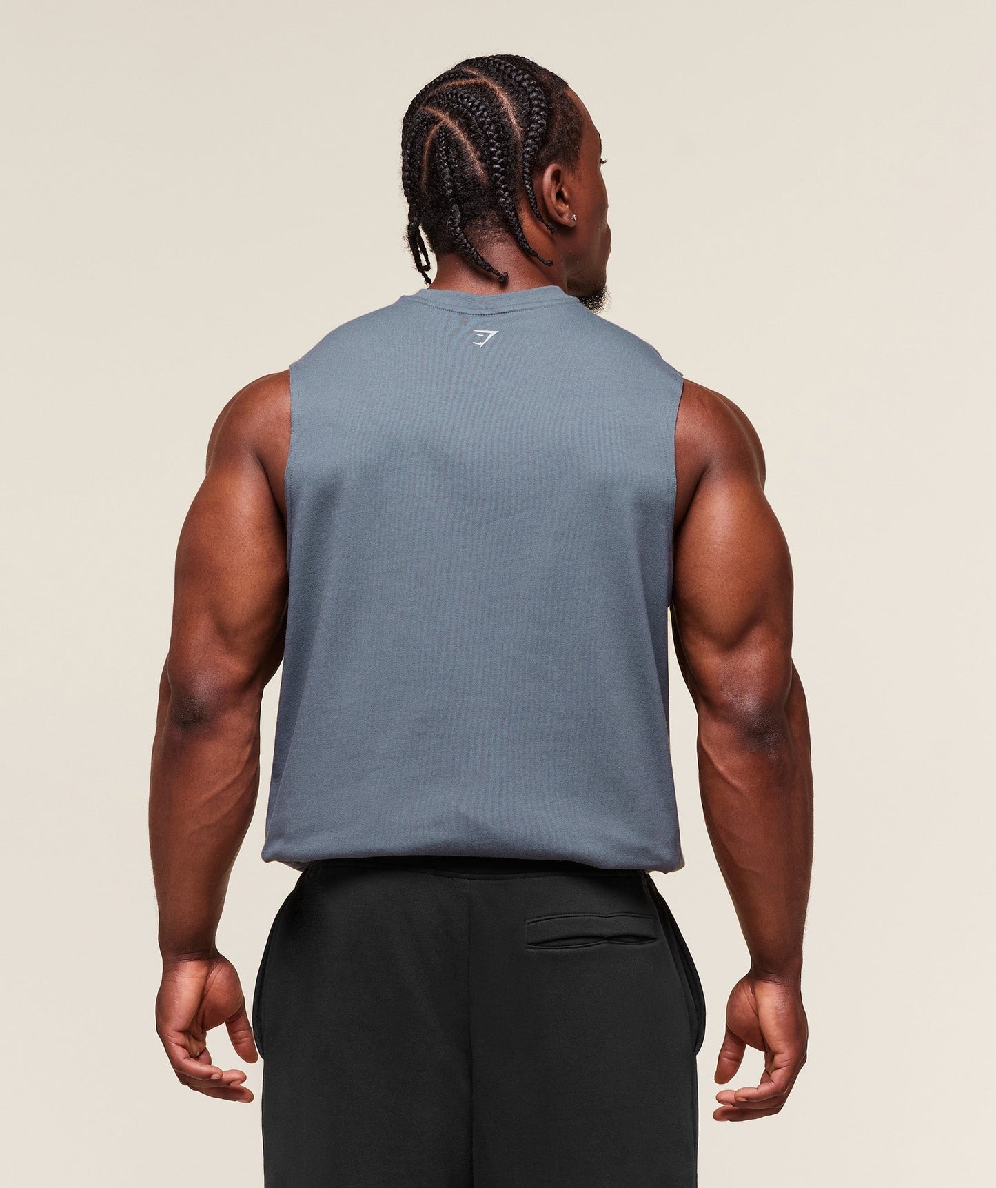 Gymshark Forged By Iron Tank - Iron Blue