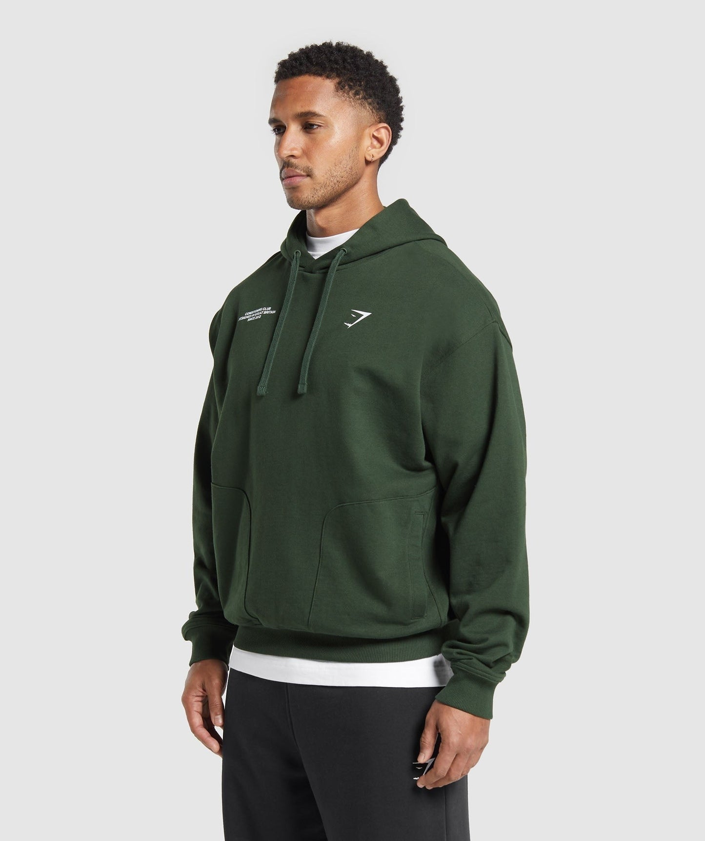 Gymshark Conditioning Club Hoodie - Trail Green