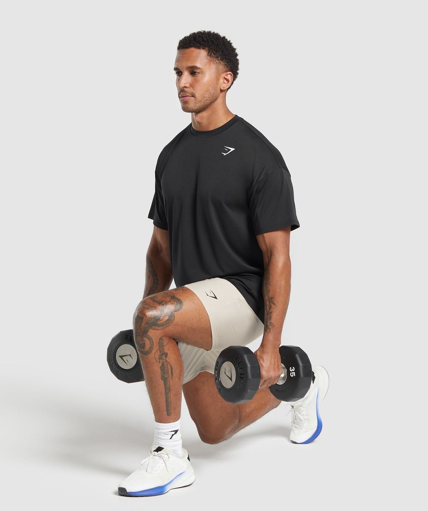 Gymshark Conditioning Club Shorts - Pebble Grey
