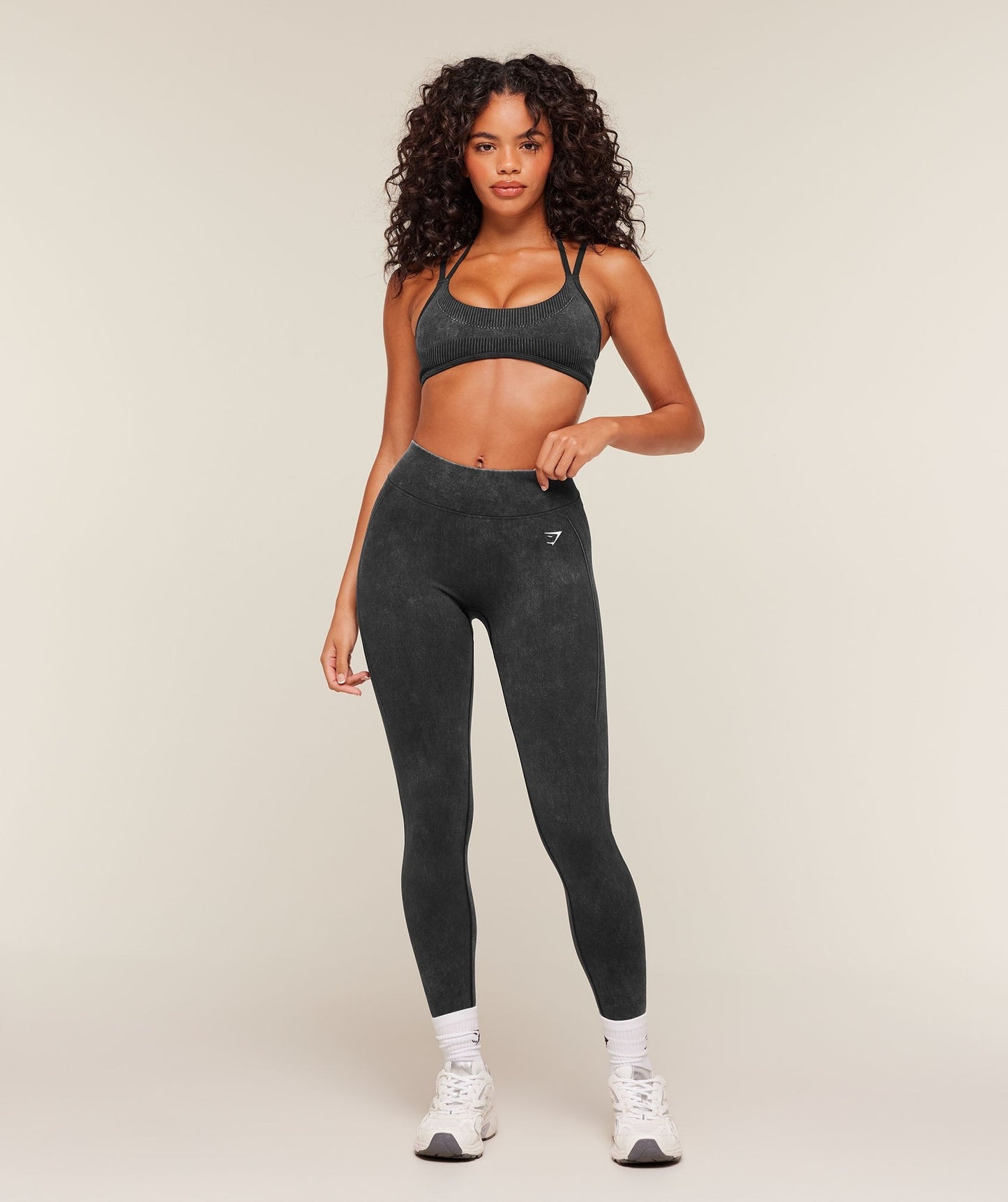 Gymshark x Bratz Light Support Sports Bra - Black/Wash