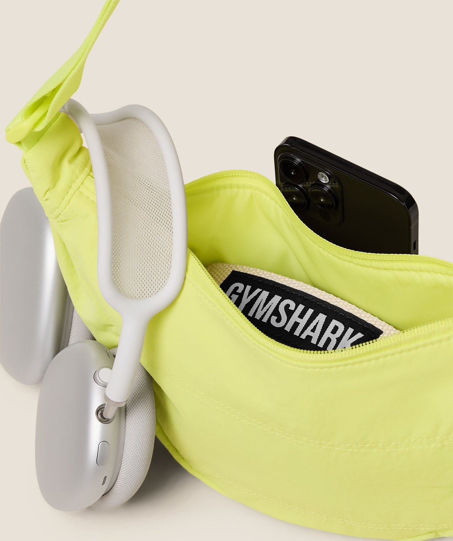 Gymshark Pleat Crossbody - Sorbet Yellow