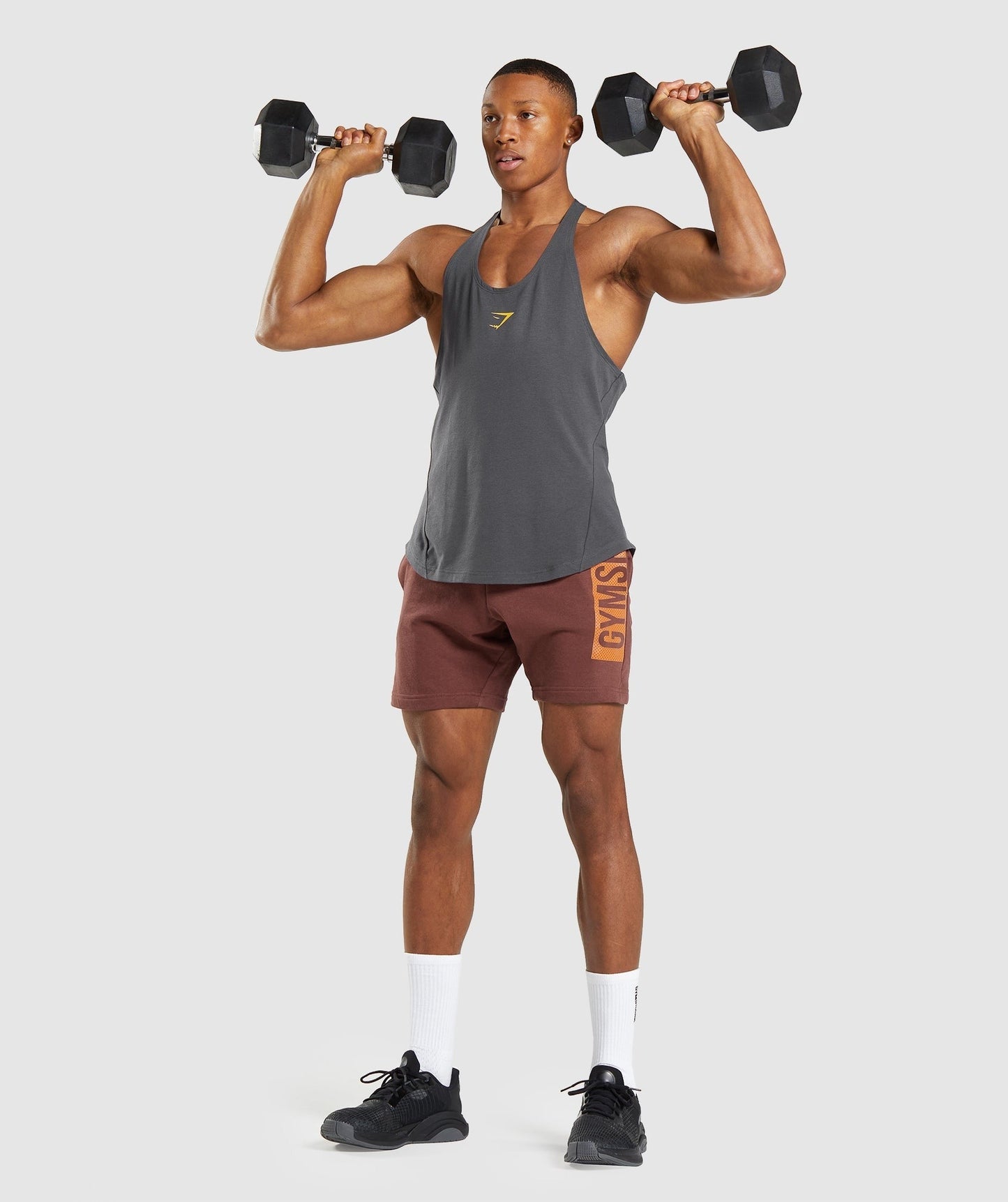 Gymshark Bold Stringer - Onyx Grey