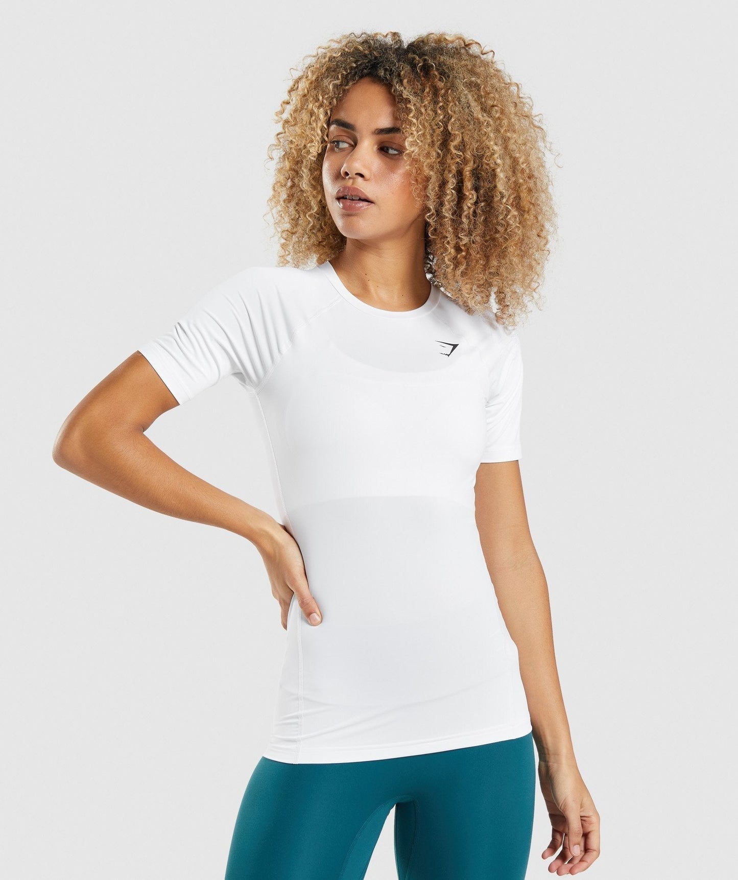 Gymshark Training Baselayer T-Shirt - White