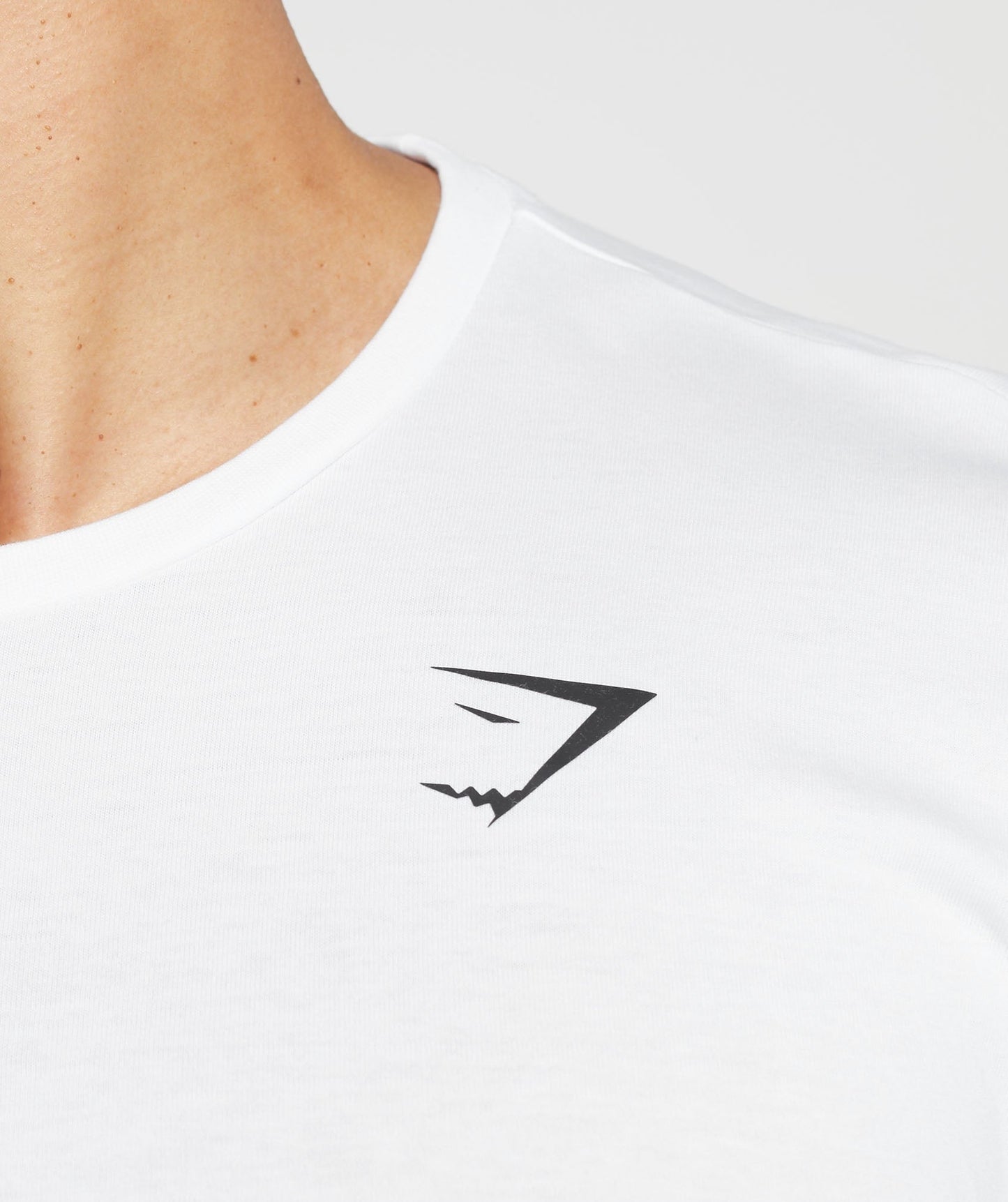 Gymshark Lifting Club Long Sleeve T-Shirt - White