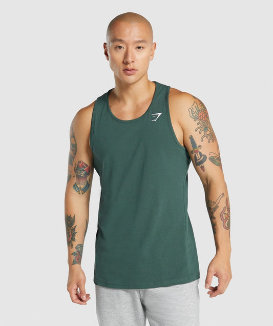 Gymshark Critical 2.0 Tank - Dark Green