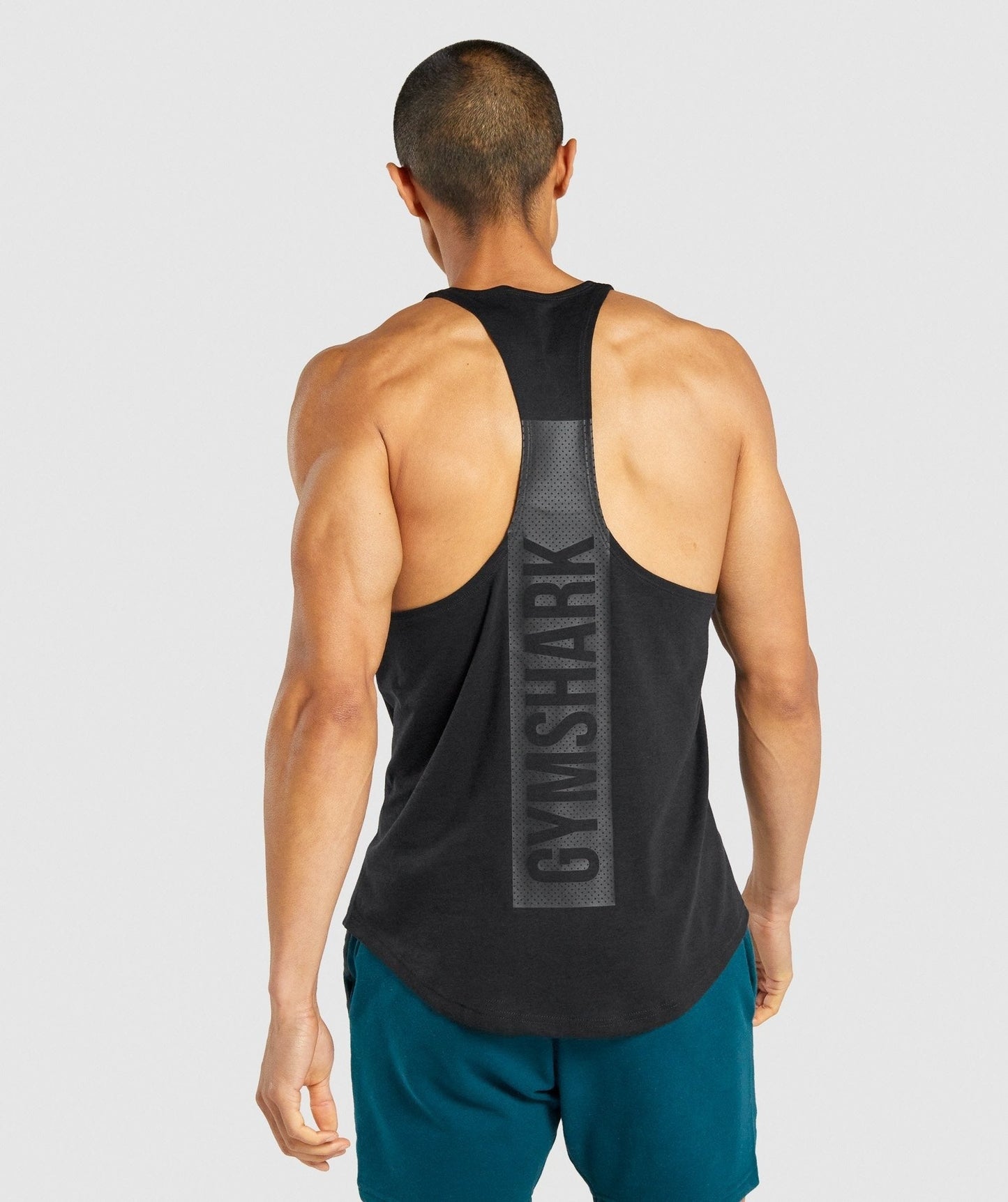 Gymshark Bold Stringer - Black