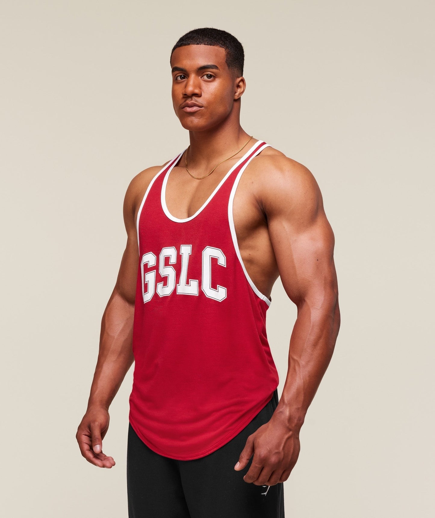 Gymshark GSLC Ringer Stringer - Conditioning Red