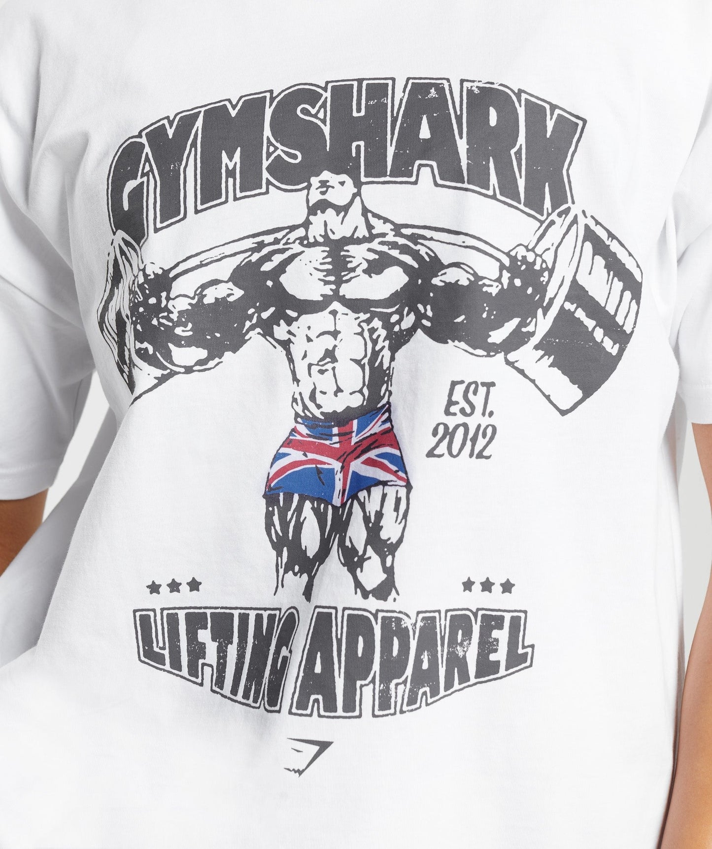 Gymshark Lifting Apparel Oversized T-Shirt - White
