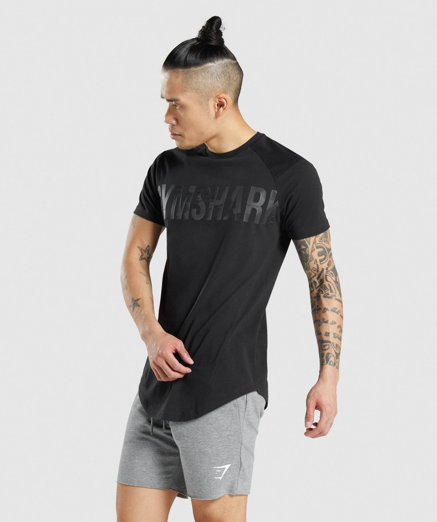 Gymshark Bold T-Shirt - Black/Black