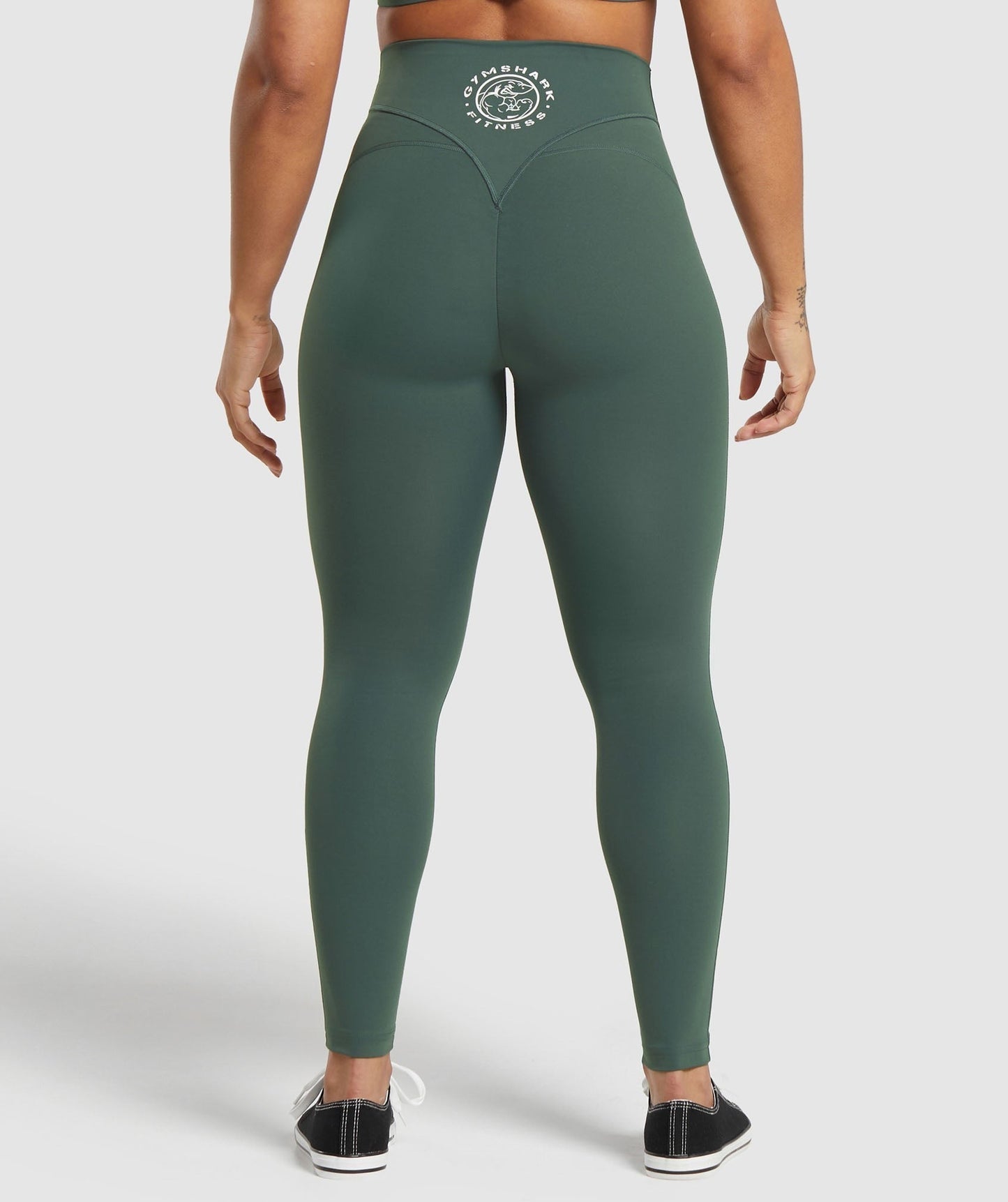 Gymshark Legacy Short Leggings - Slate Teal