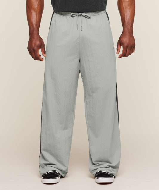 Gymshark Retro Collegiate Track Pants - Smokey Grey/Onyx Grey