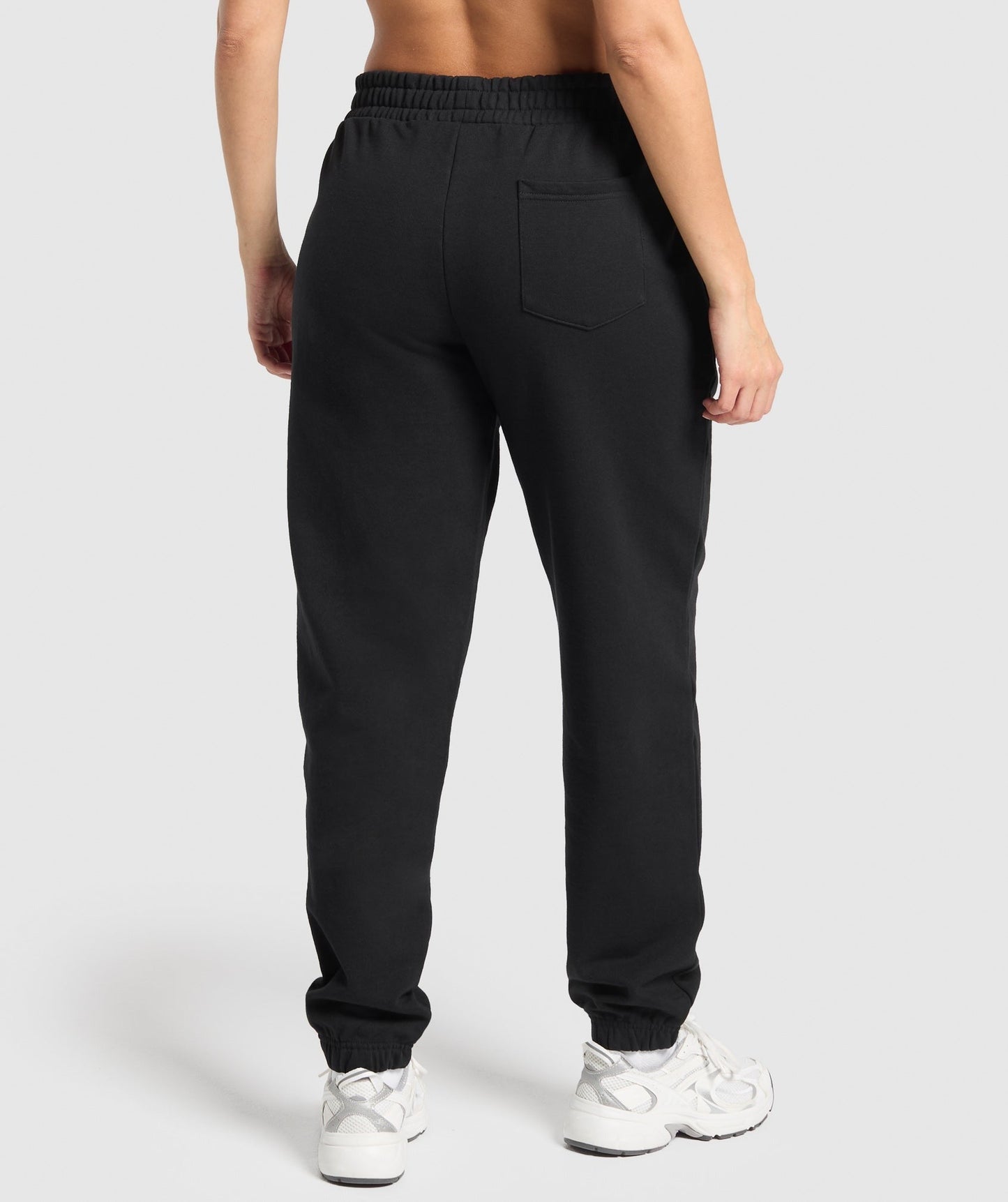 Gymshark Campus Classics Graphic Joggers - Black