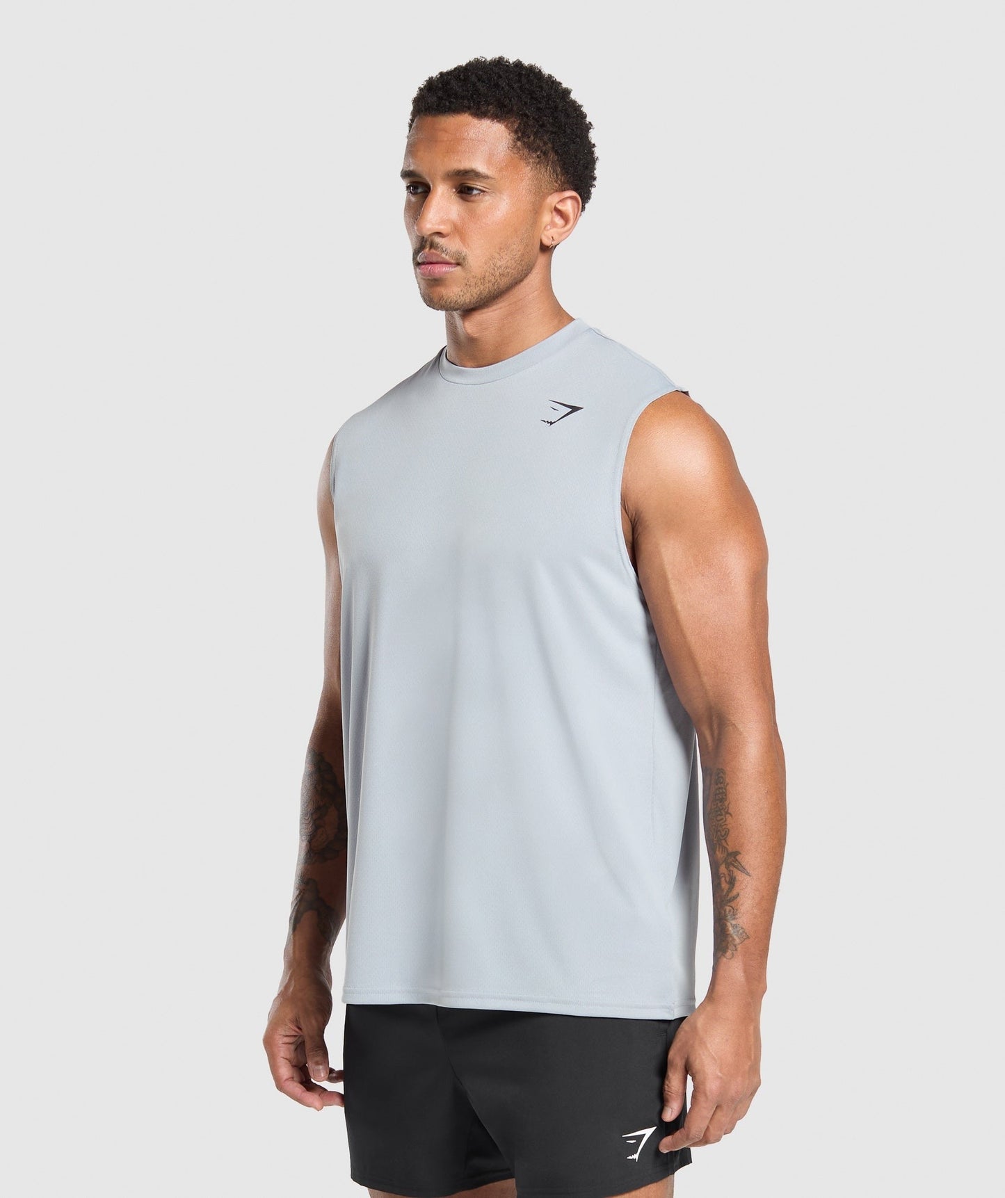 Gymshark Arrival Oversized Tank - Metal Purple