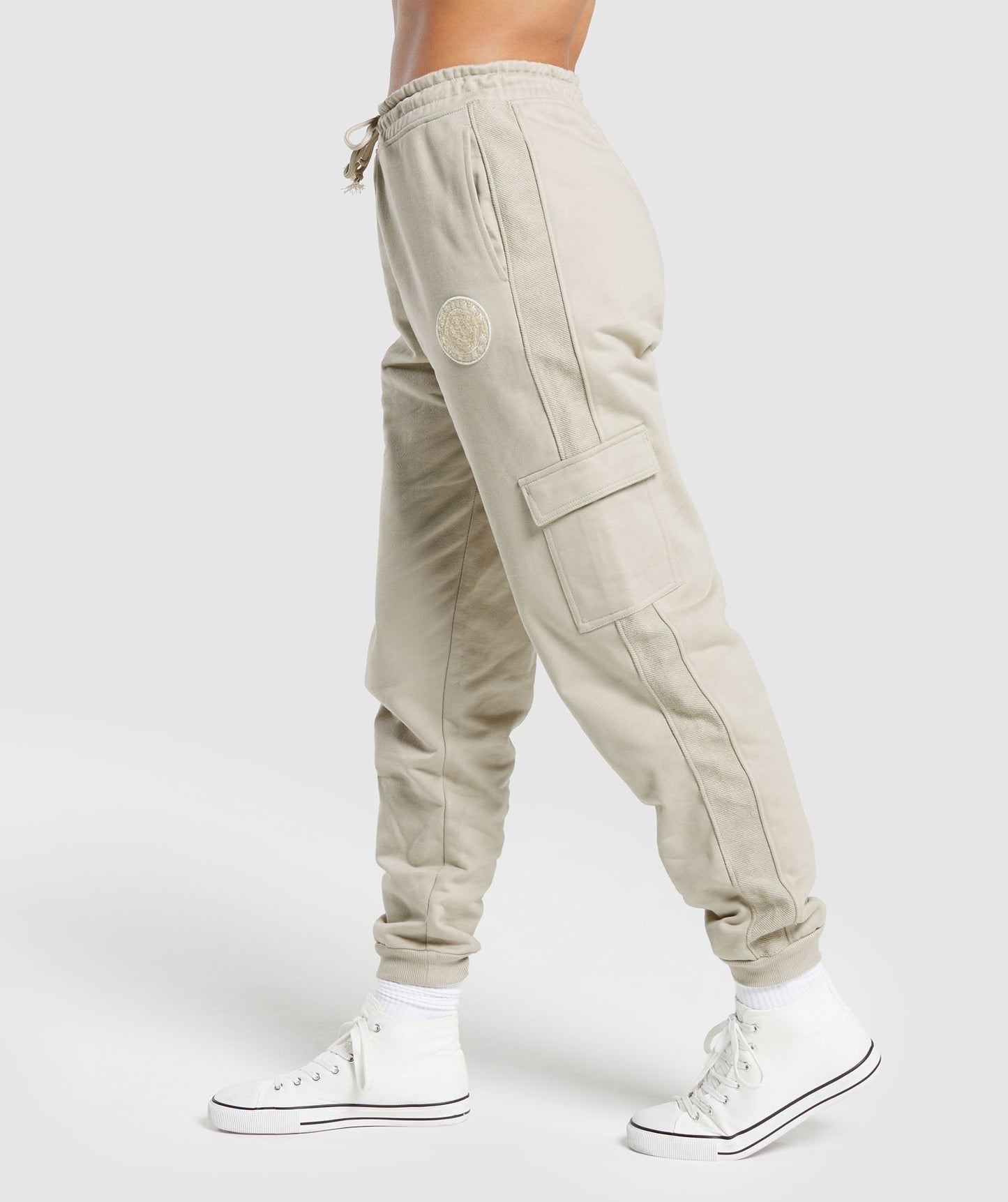 Gymshark Legacy Joggers - Washed Stone Brown
