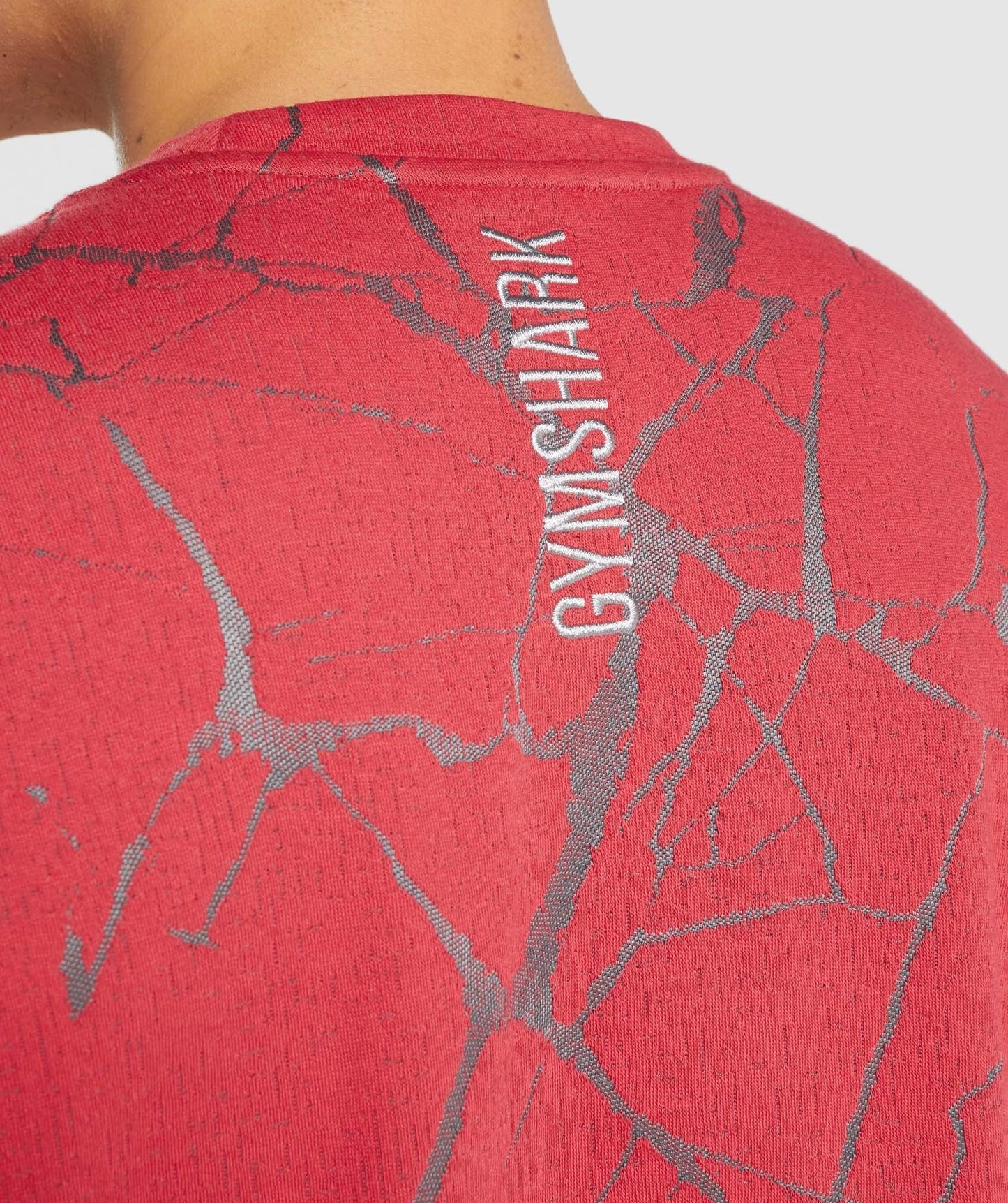 Gymshark Power Crew - Red Print