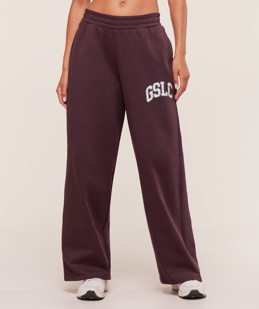 Gymshark GSLC Lifting Club Straight Leg Joggers - Cherry Purple