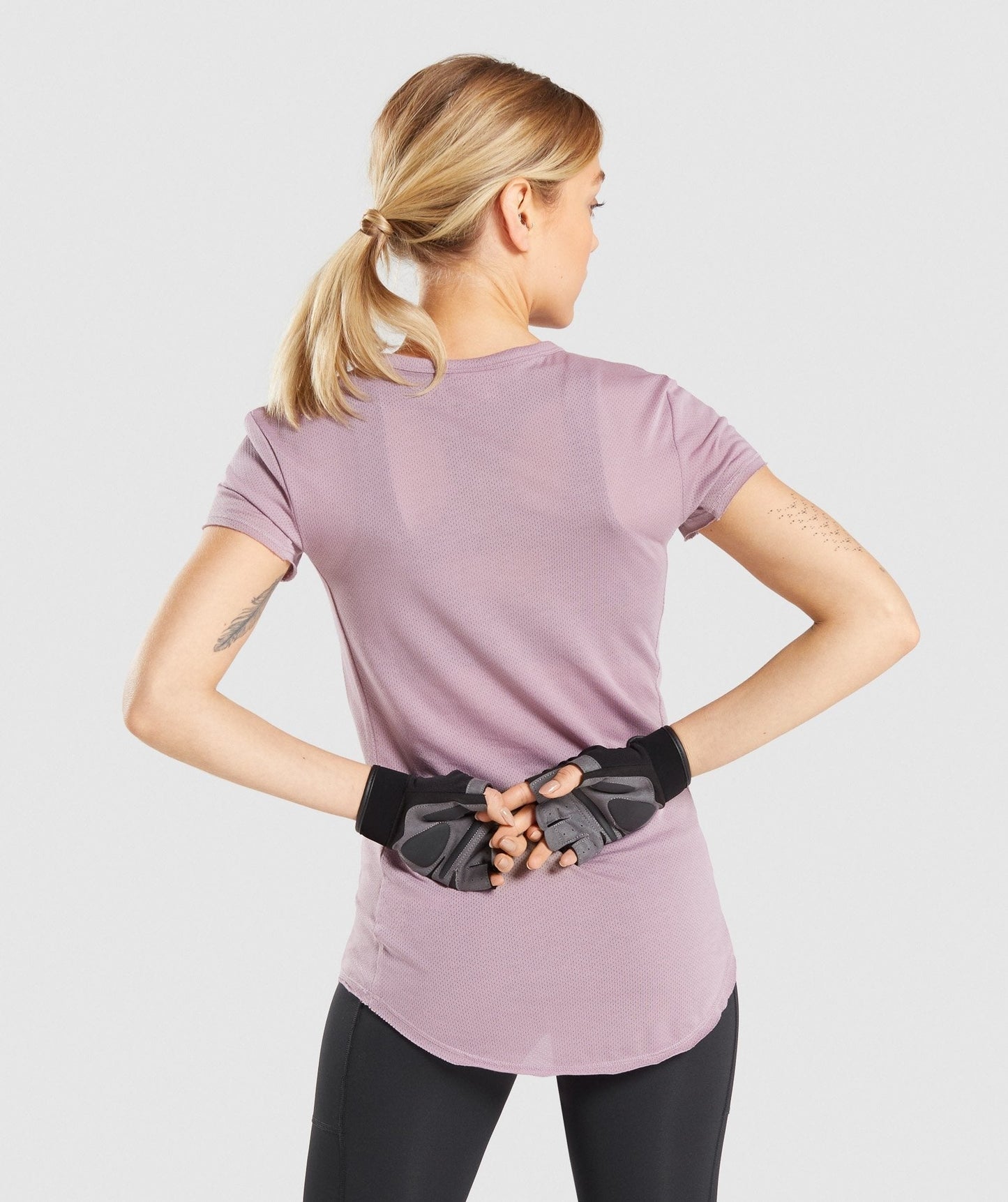 Gymshark Chalk T-Shirt - Purple