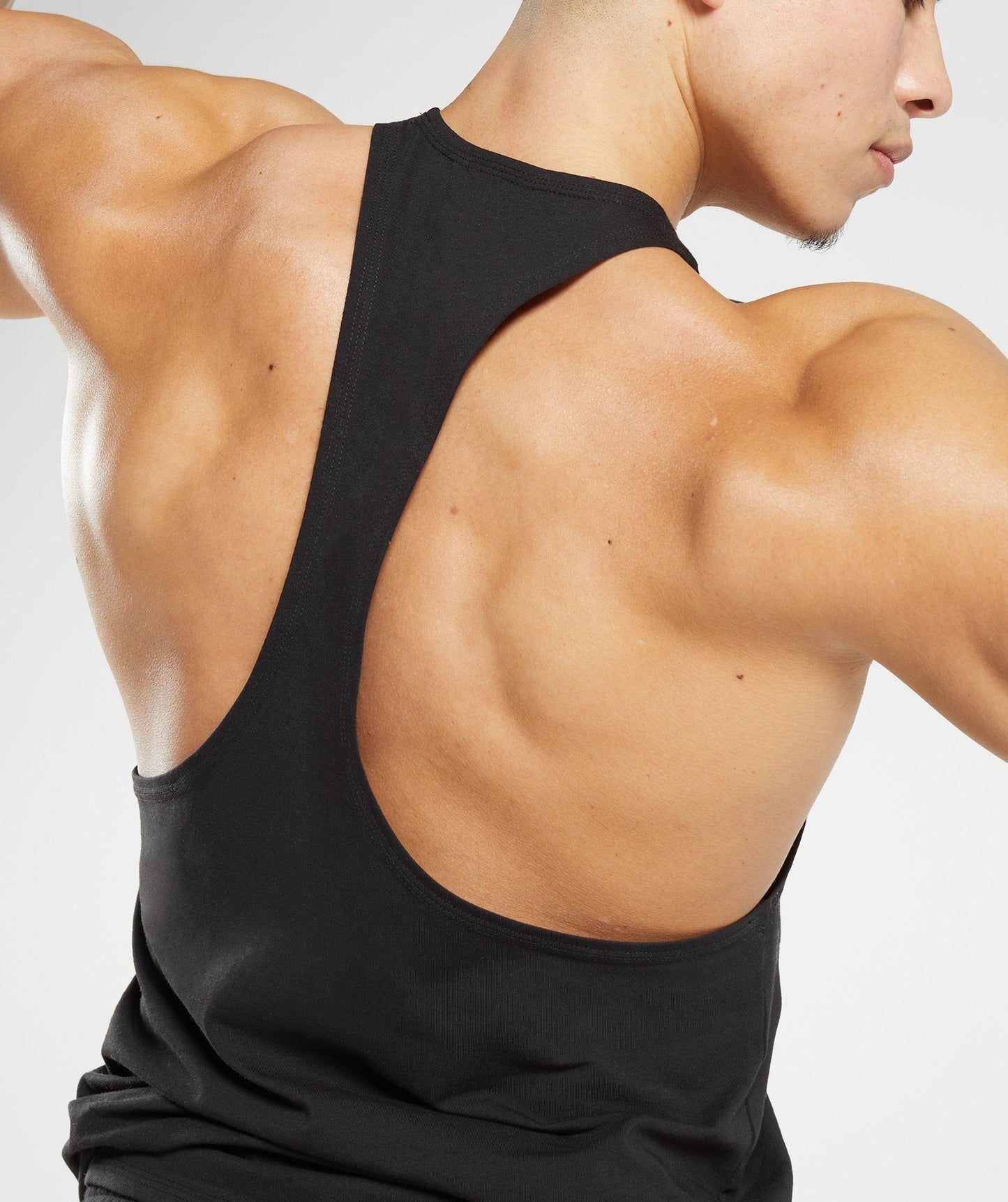 Gymshark Legacy Stringer - Black
