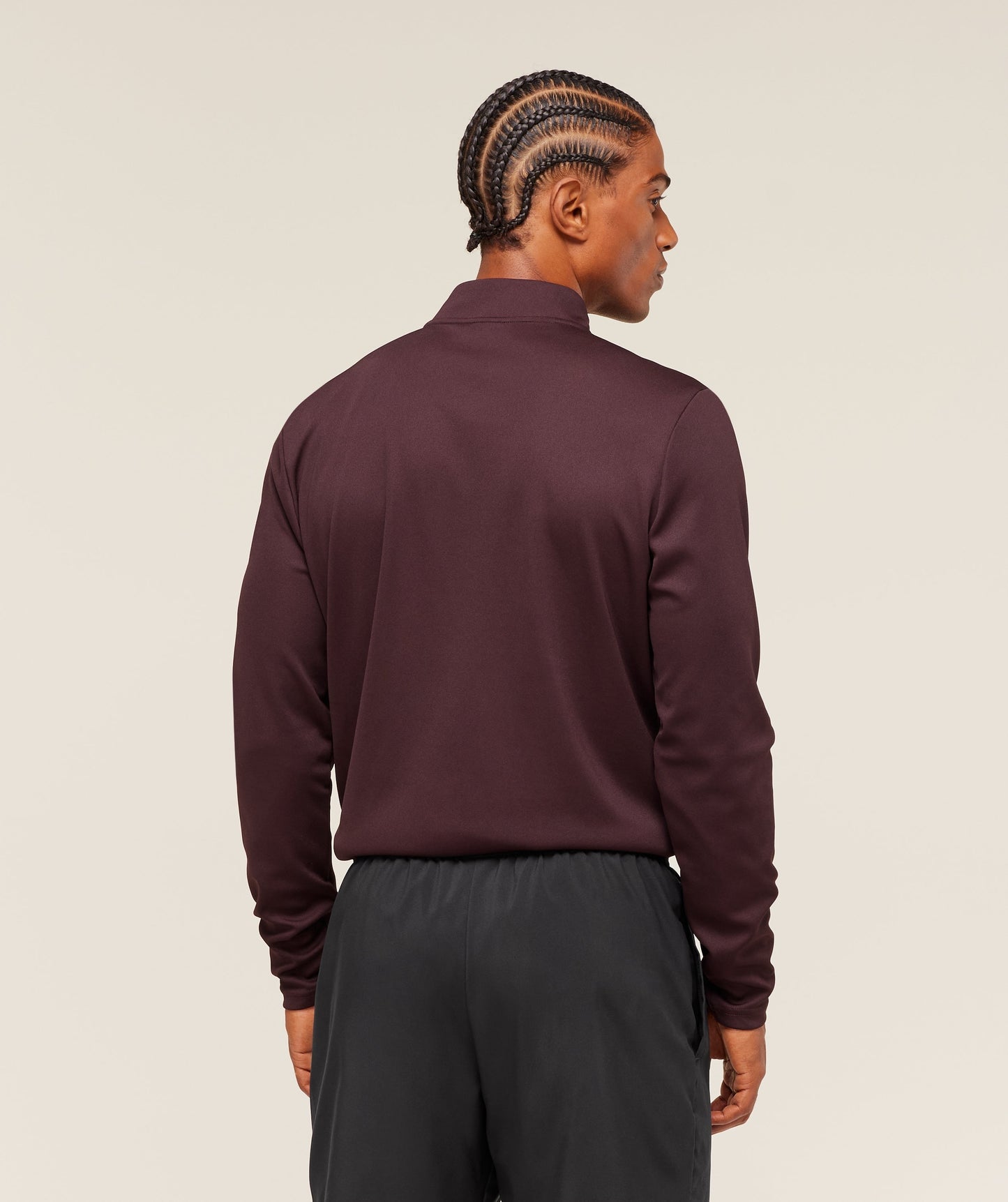Gymshark Arrival 1/4 Zip - Cherry Purple