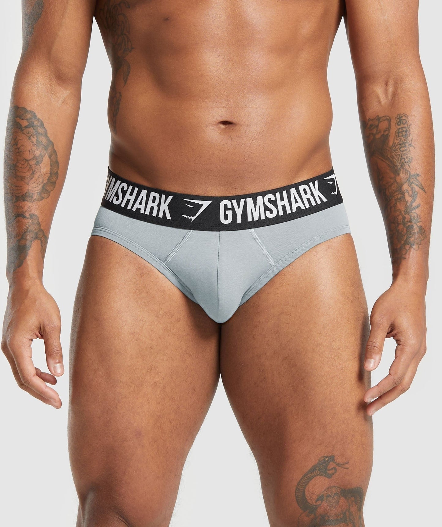Gymshark Brief 3PK - Denim Grey/Titanium Blue/Black
