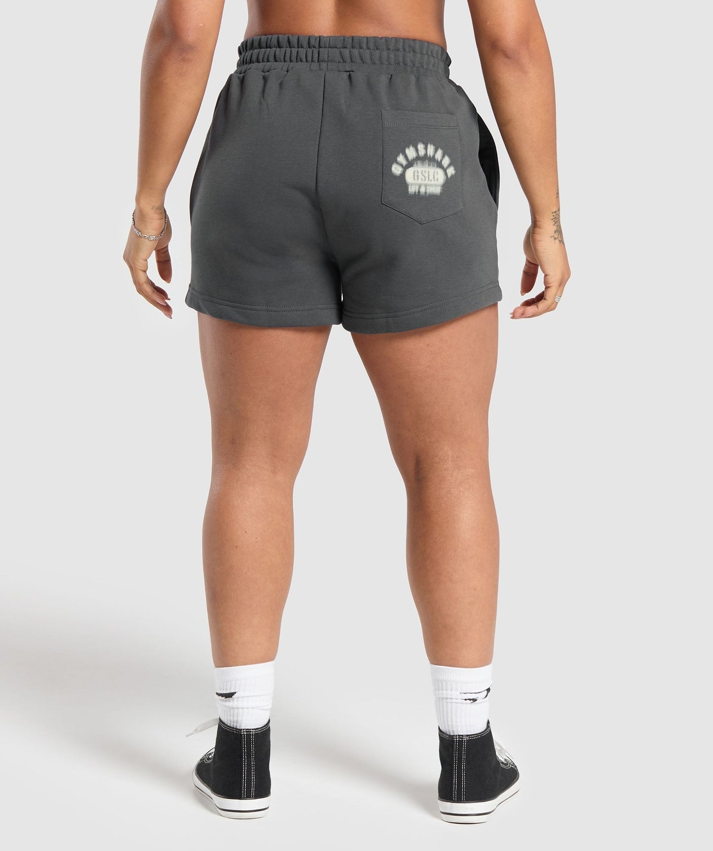Gymshark Ath Dept Shorts - Asphalt Grey