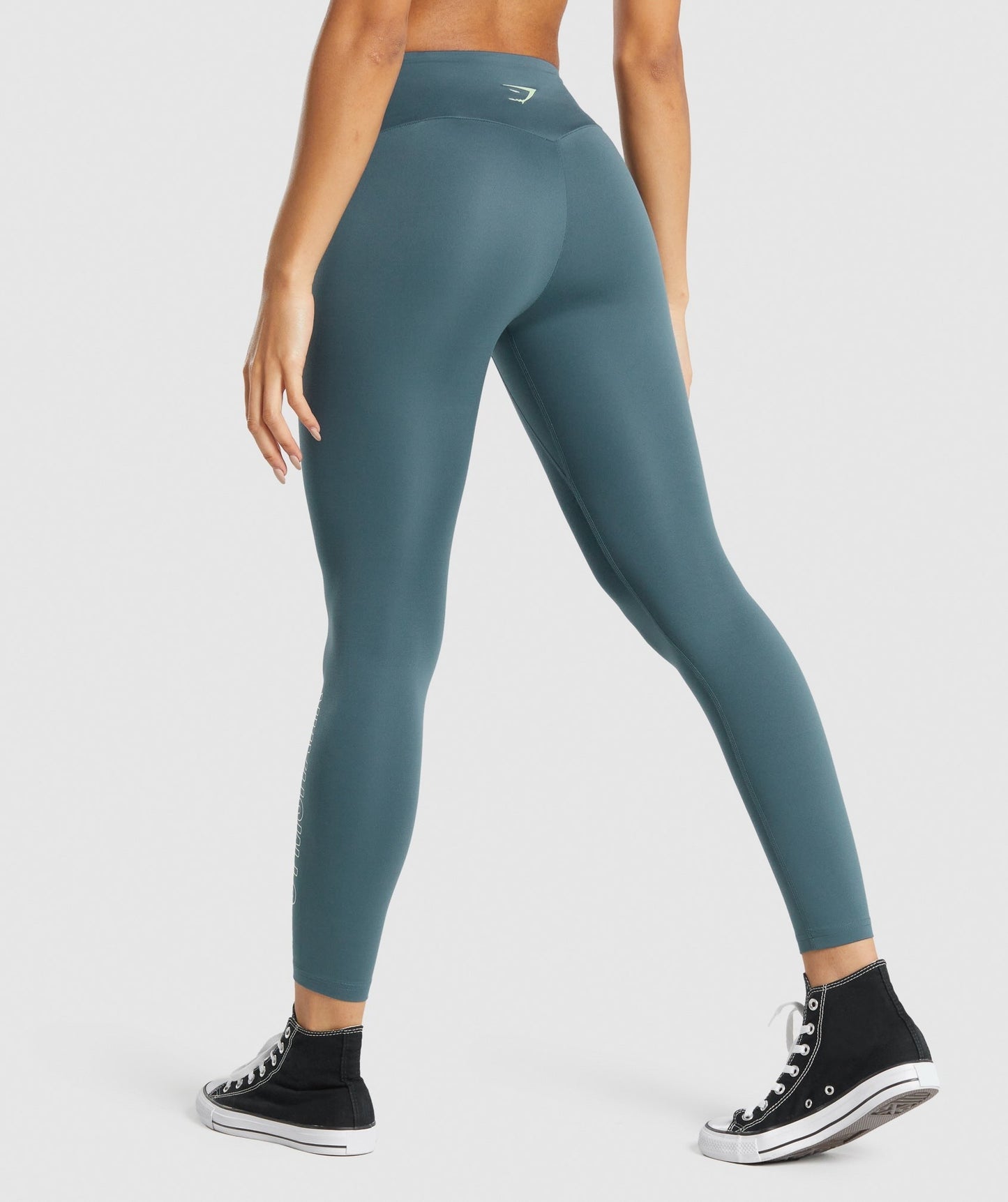 Gymshark Training Graphic Leggings - Teal