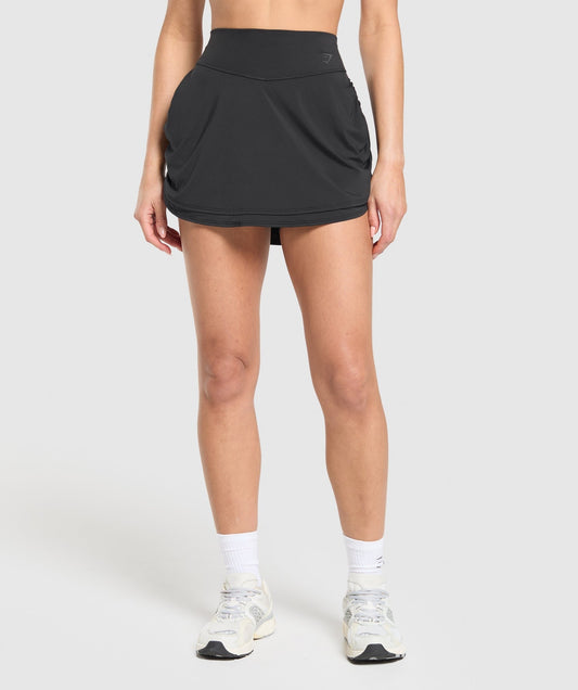 Gymshark Ruched Skort - Black