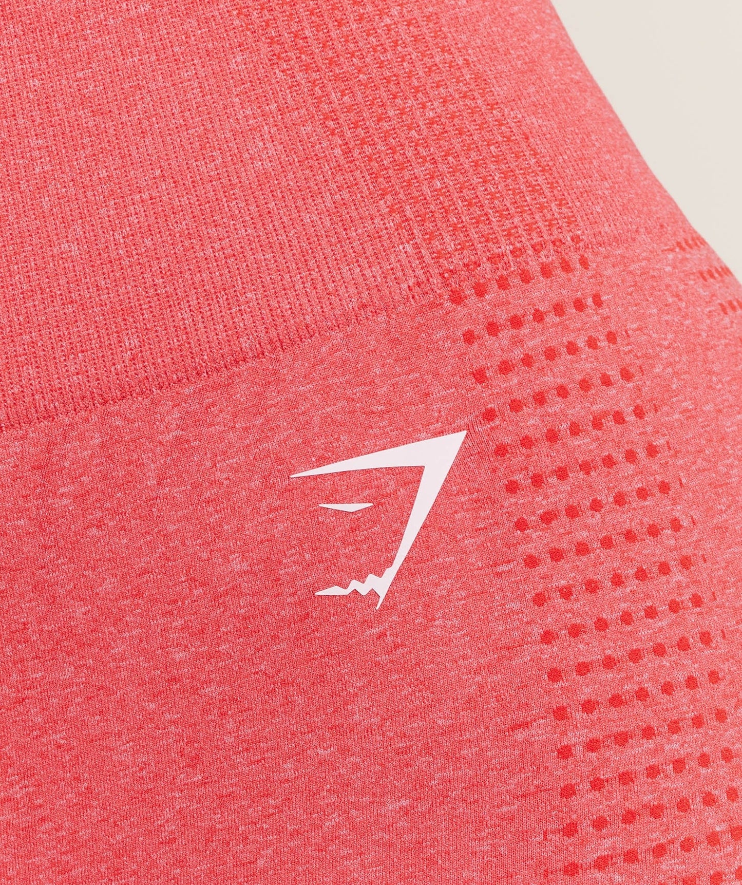 Gymshark Vital Seamless Shorts - Coral Red Marl