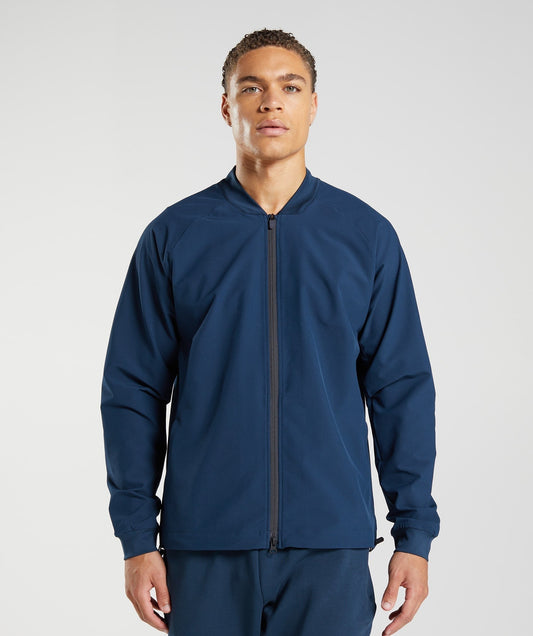 Gymshark Studio Jacket - Navy