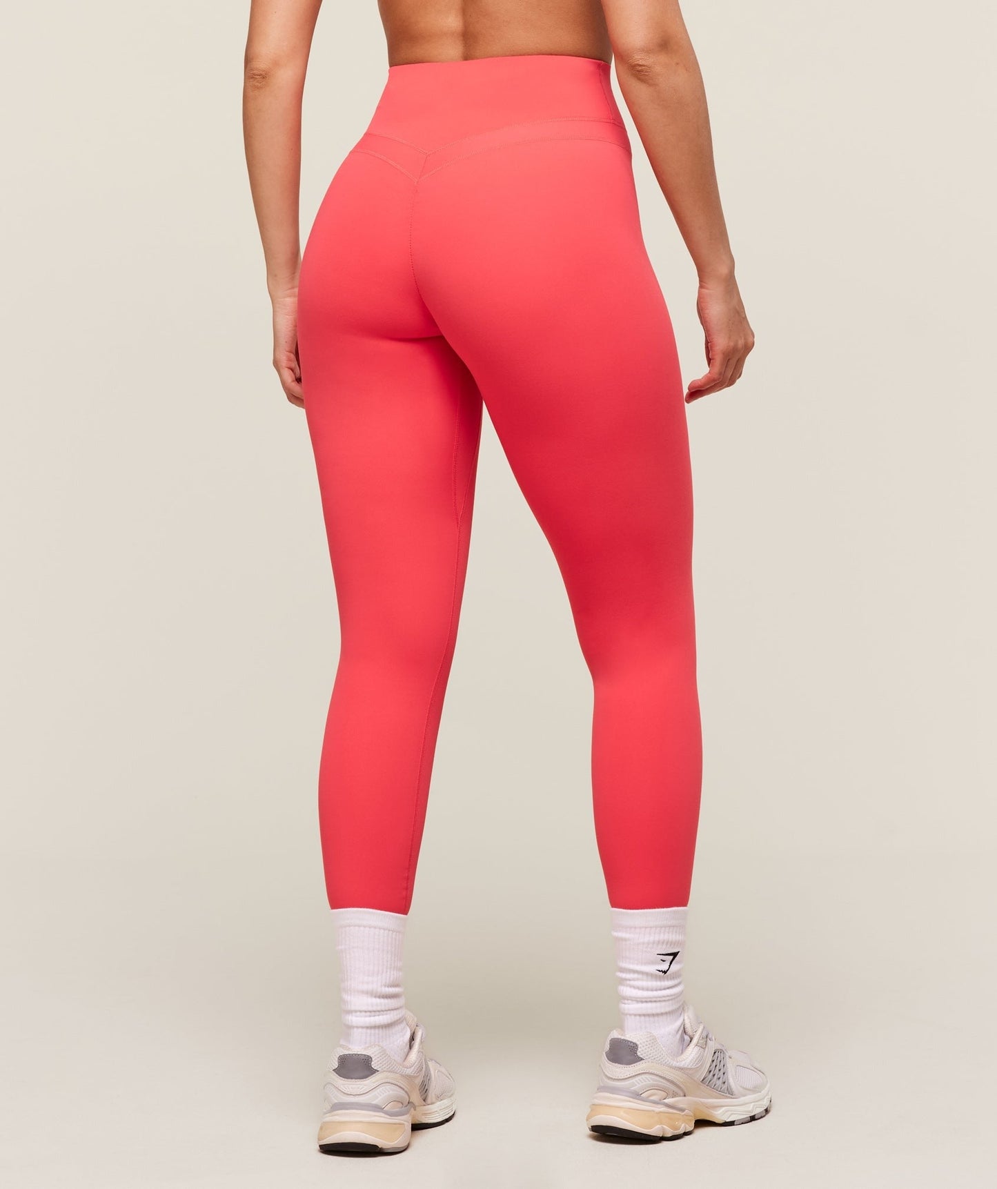 Gymshark Whitney Regular Legging - Coral Red