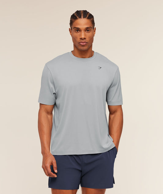 Gymshark Evolve T-Shirt - Denim Grey