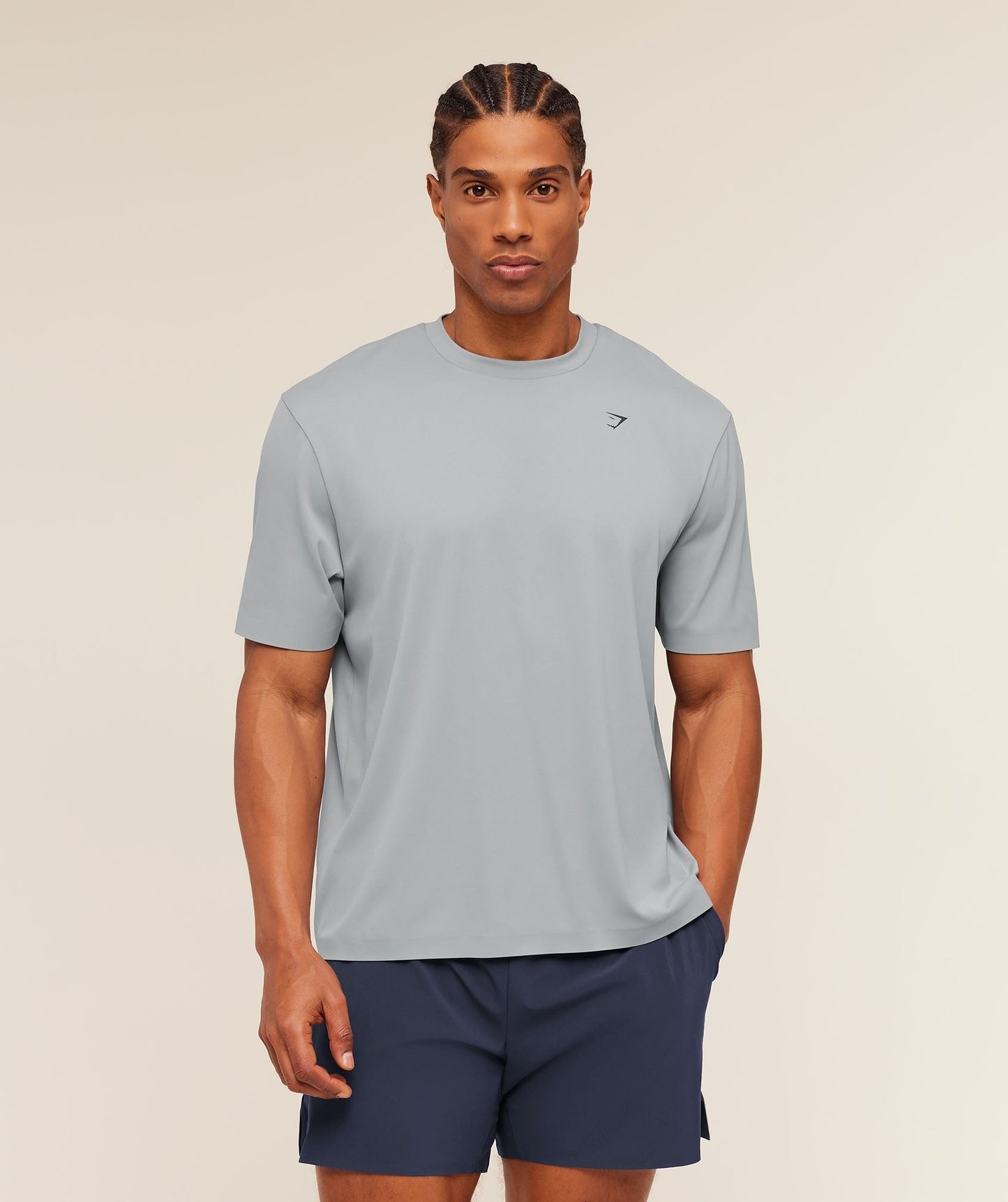 Gymshark Evolve T-Shirt - Denim Grey