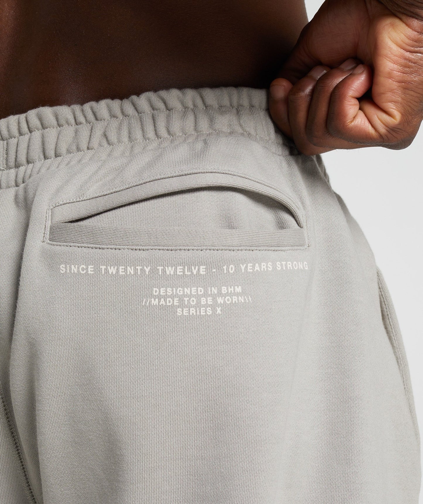Gymshark GS10 Year Joggers - Ecru Brown