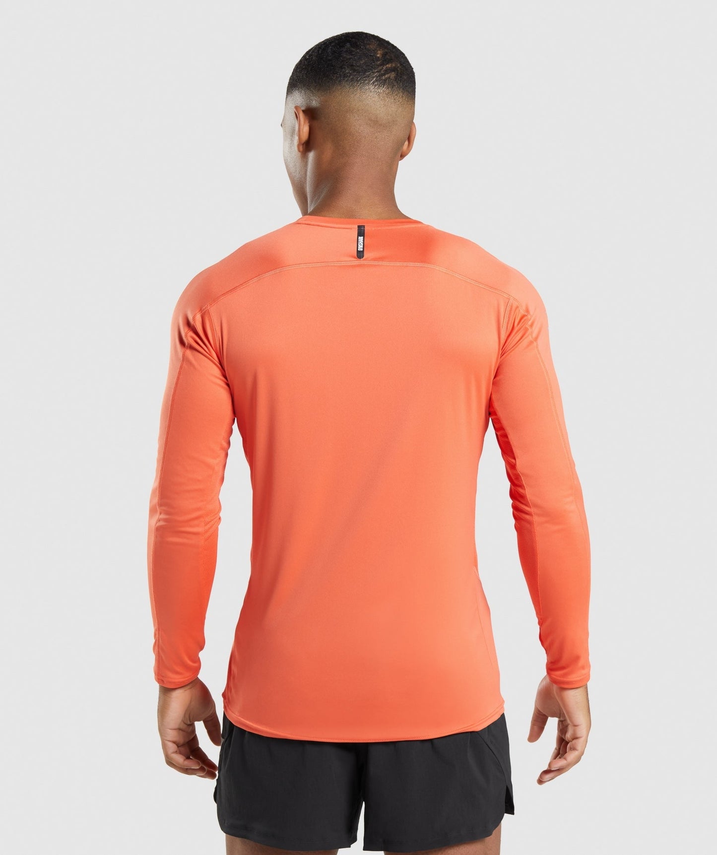 Gymshark Speed Evolve Long Sleeve T-Shirt - Papaya Orange