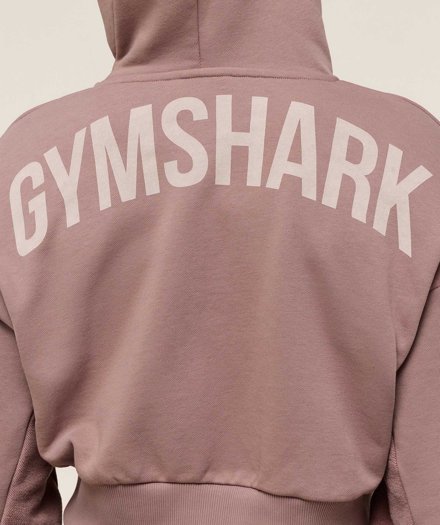 Gymshark Power Midi Zip Hoodie - Chestnut Pink