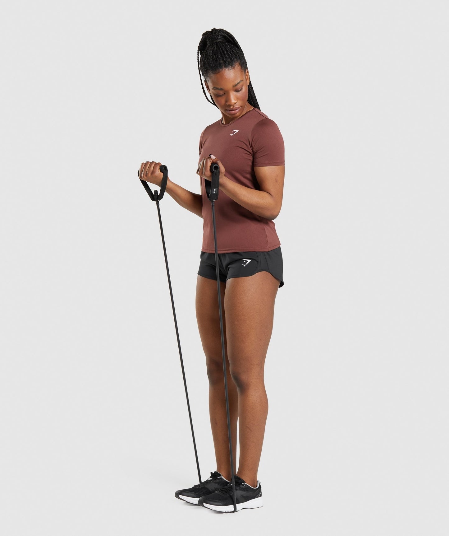 Gymshark Training T-Shirt - Cherry Brown