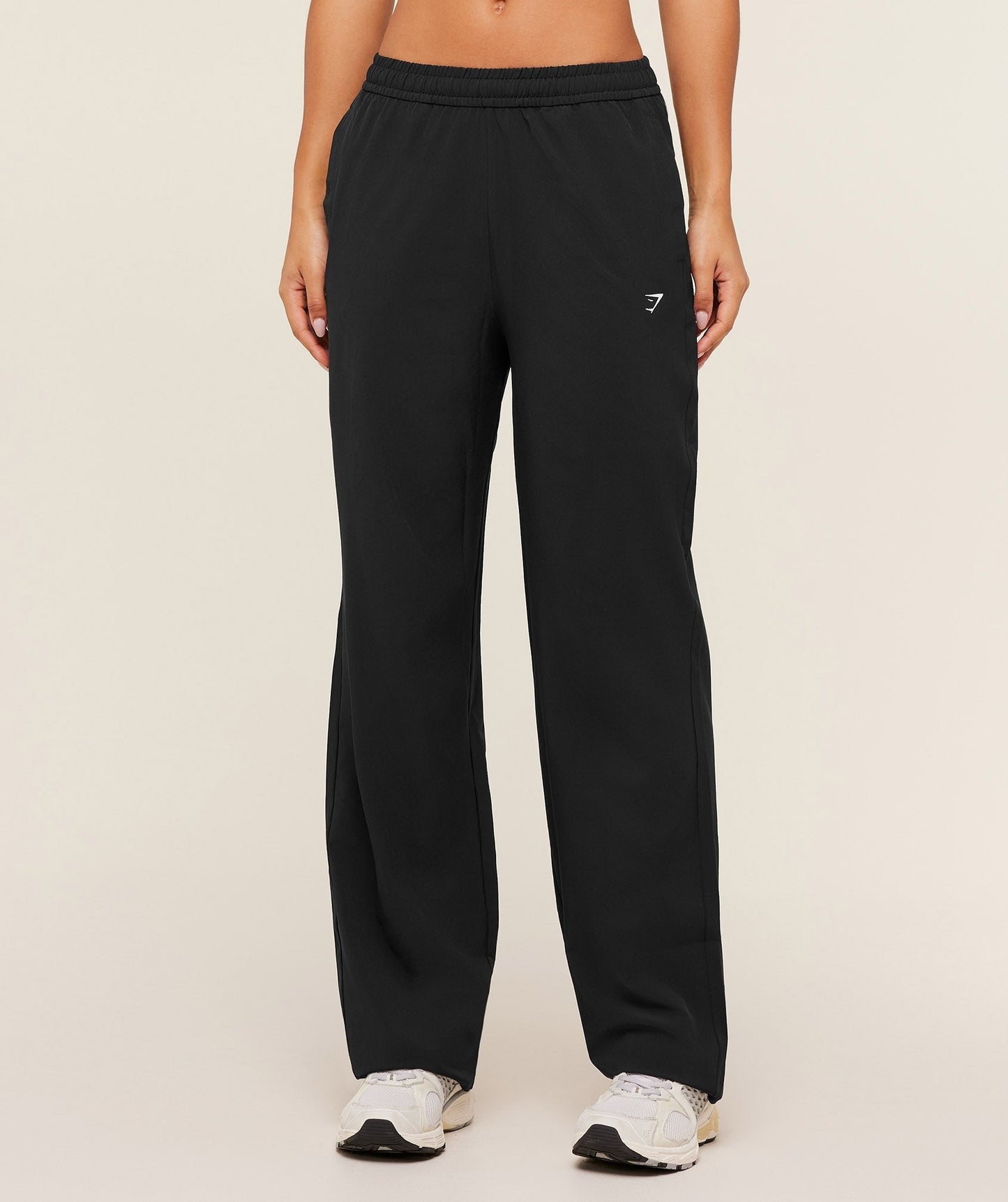 Gymshark Training Everyday Woven Straight Leg Tall Pants - GS Black