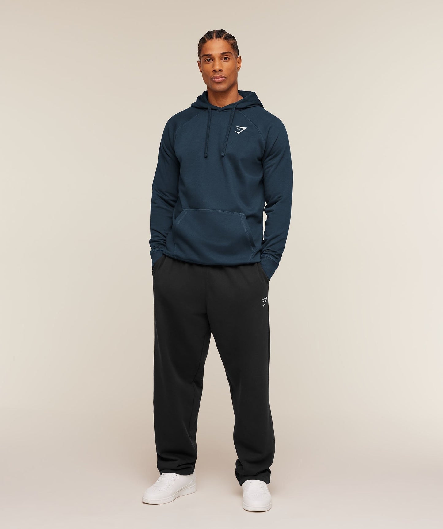 Gymshark Crest Hoodie - Navy