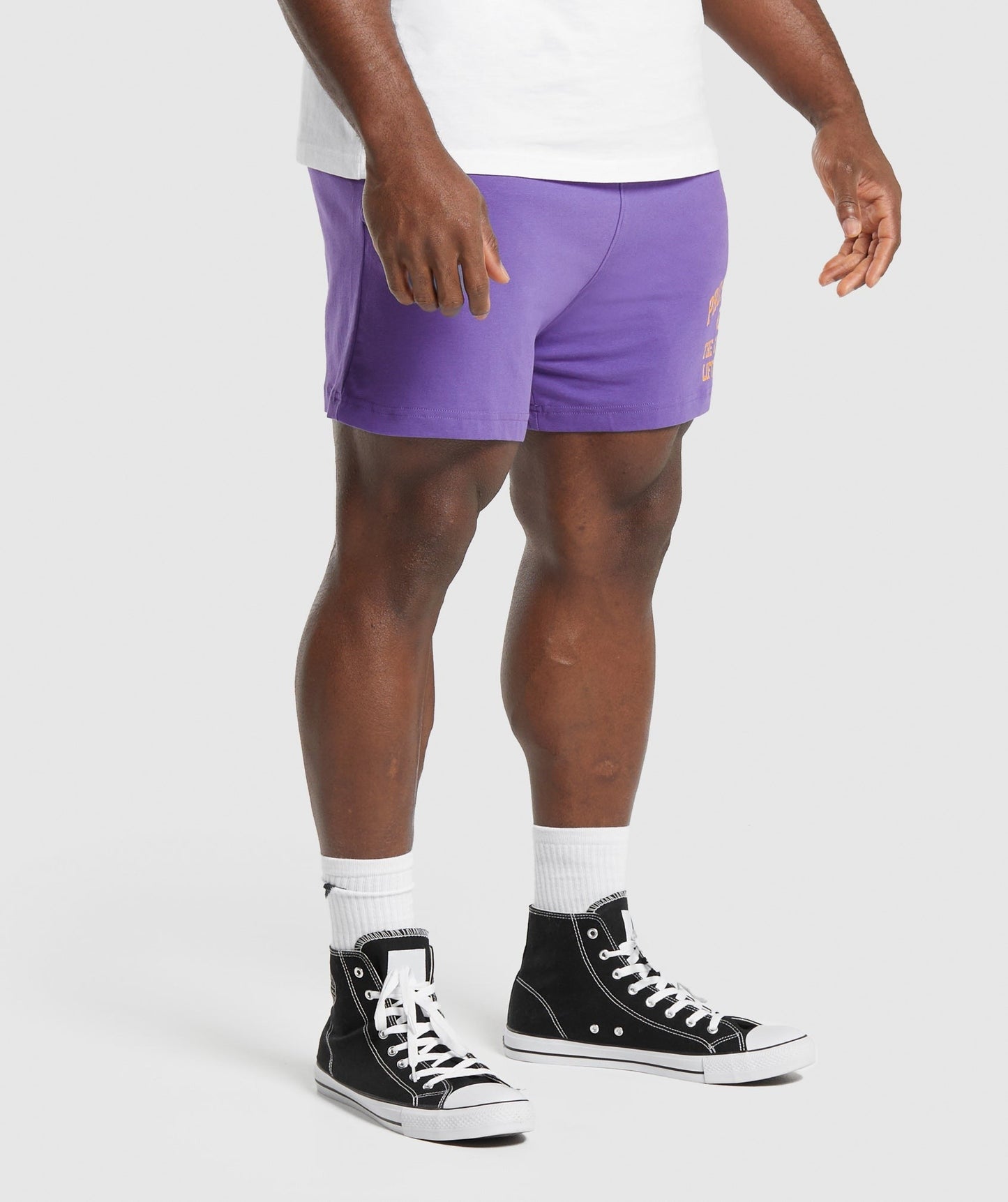 Gymshark Lightweight Jersey Shorts - Stellar Purple