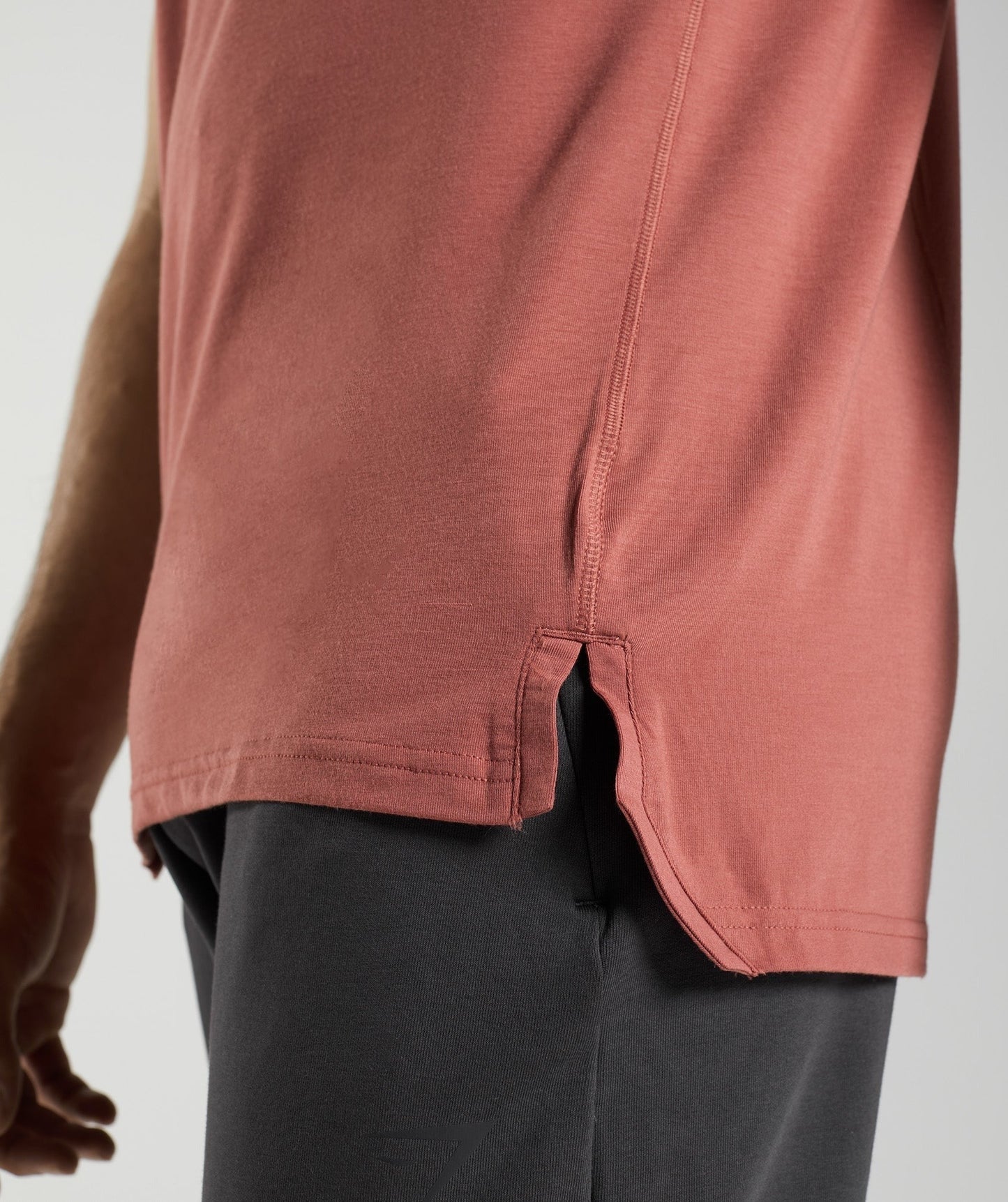 Gymshark Studio Breath Tank - Rose Brown