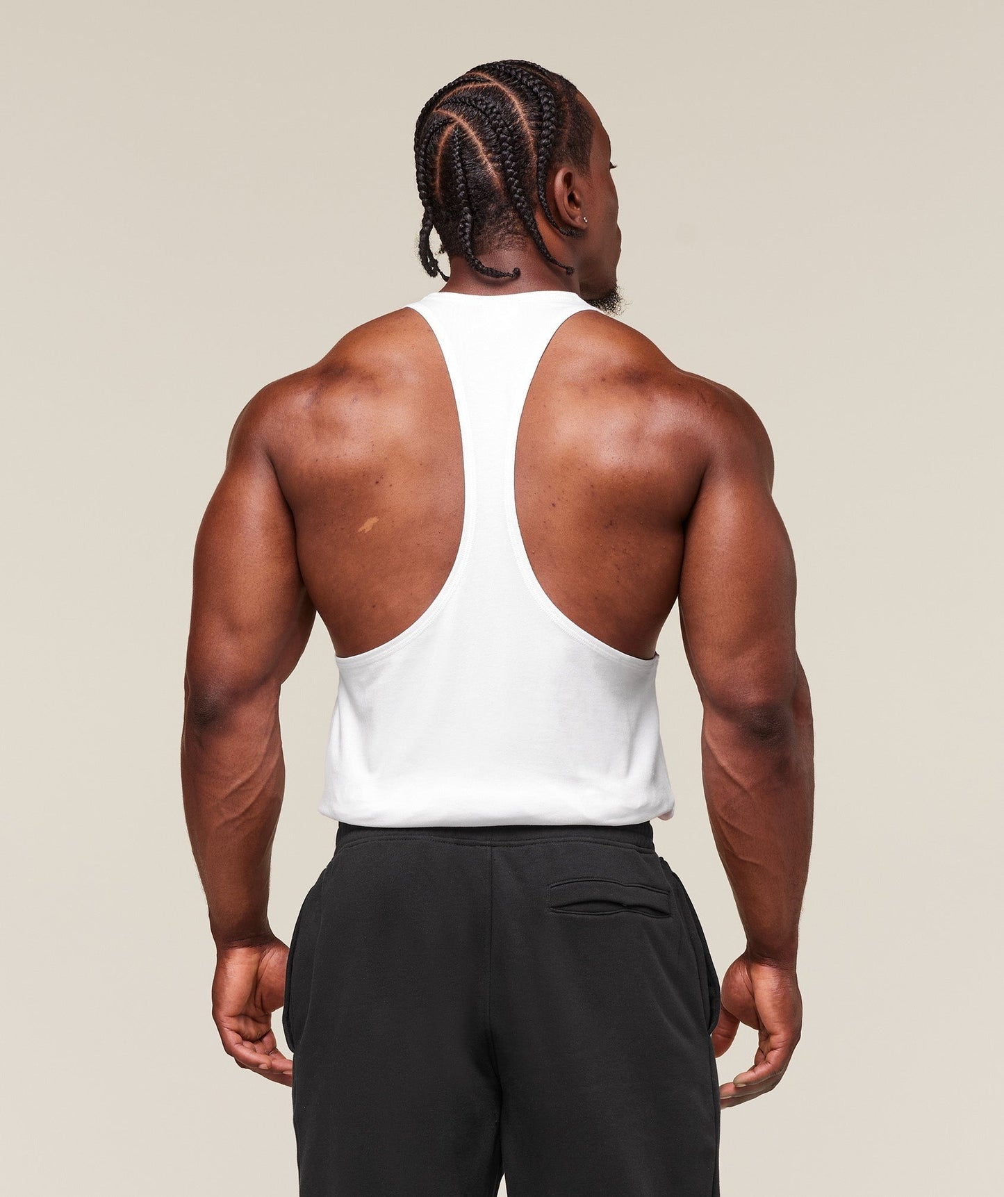 Gymshark Legacy Stringer - White